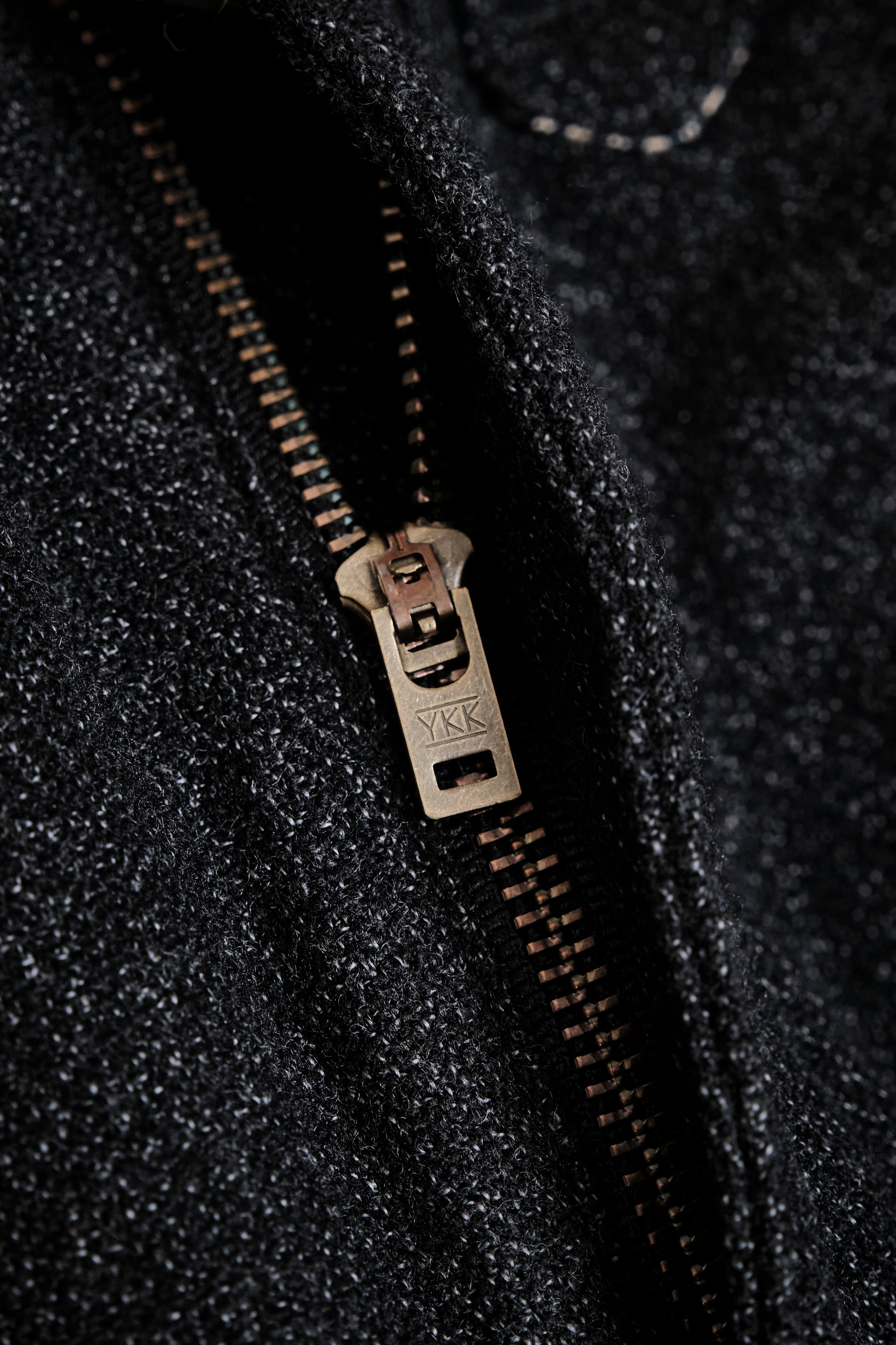 Duster Pant Black Wool