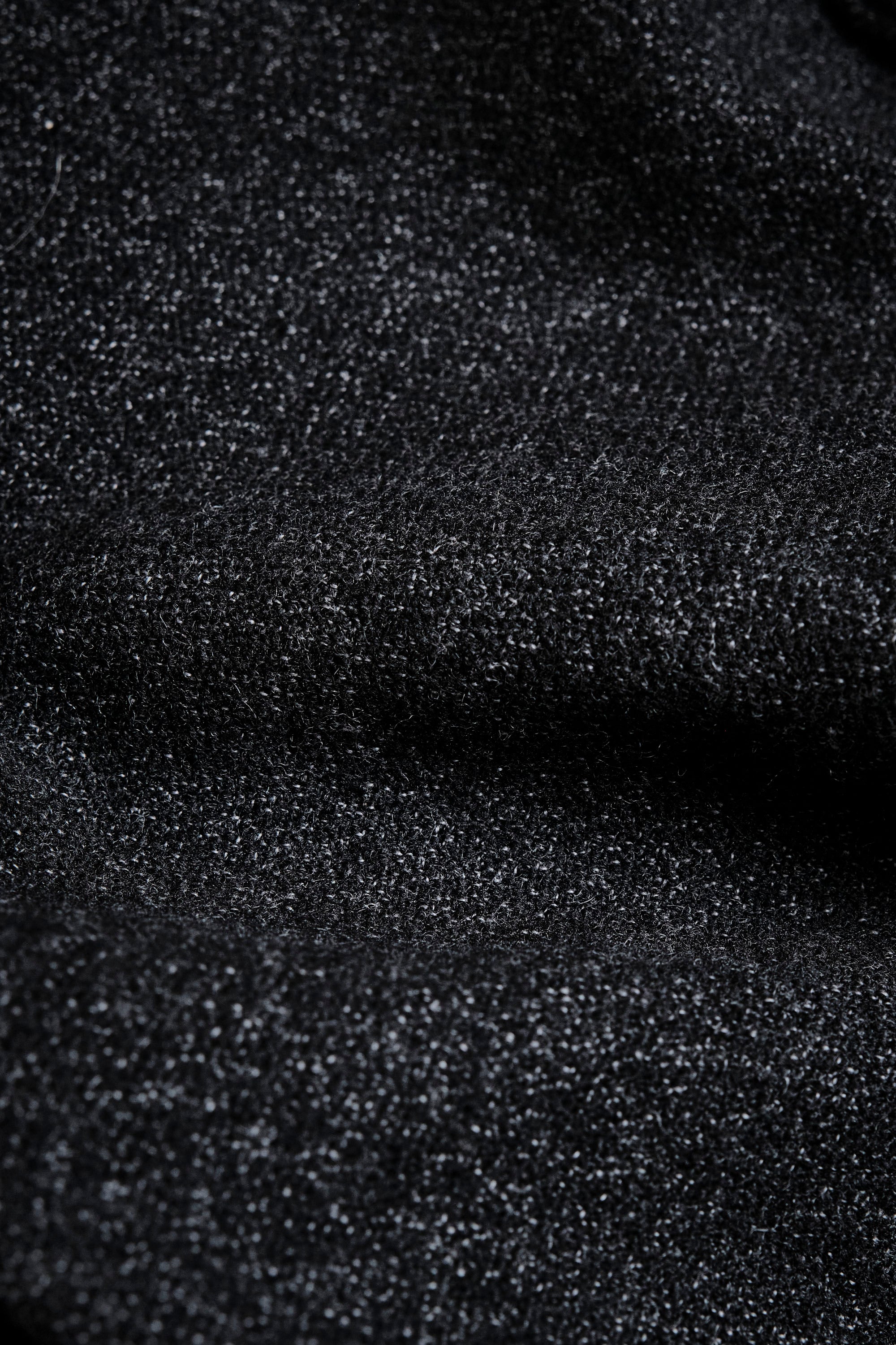 Duster Pant Black Wool