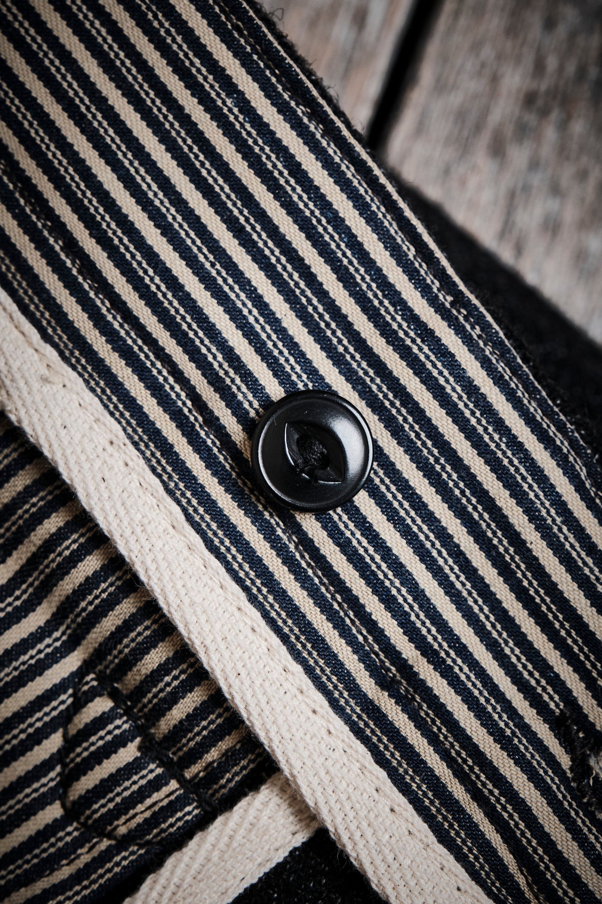 Duster Pant Black Wool