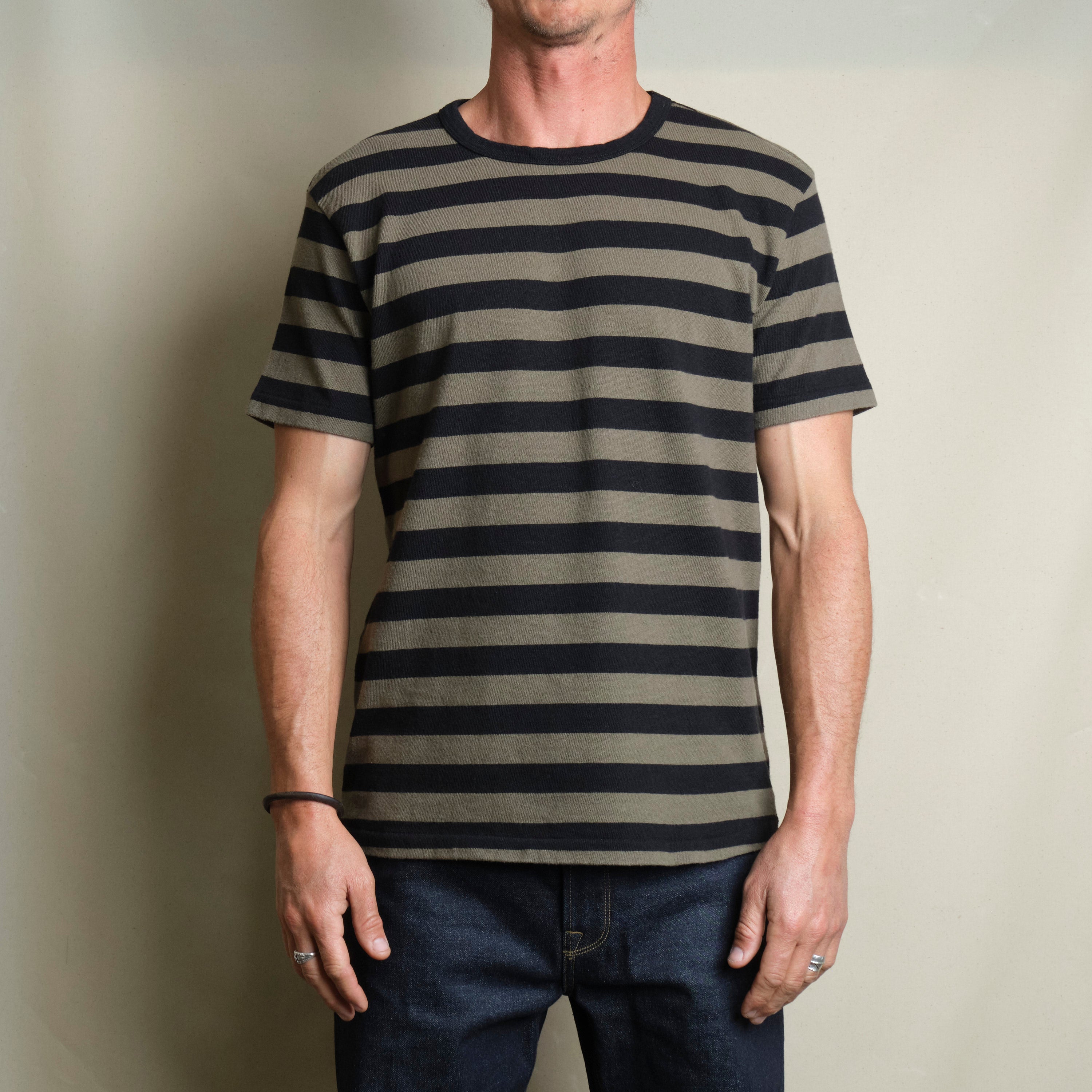 Shifter S/S Tee Cedar Stripe