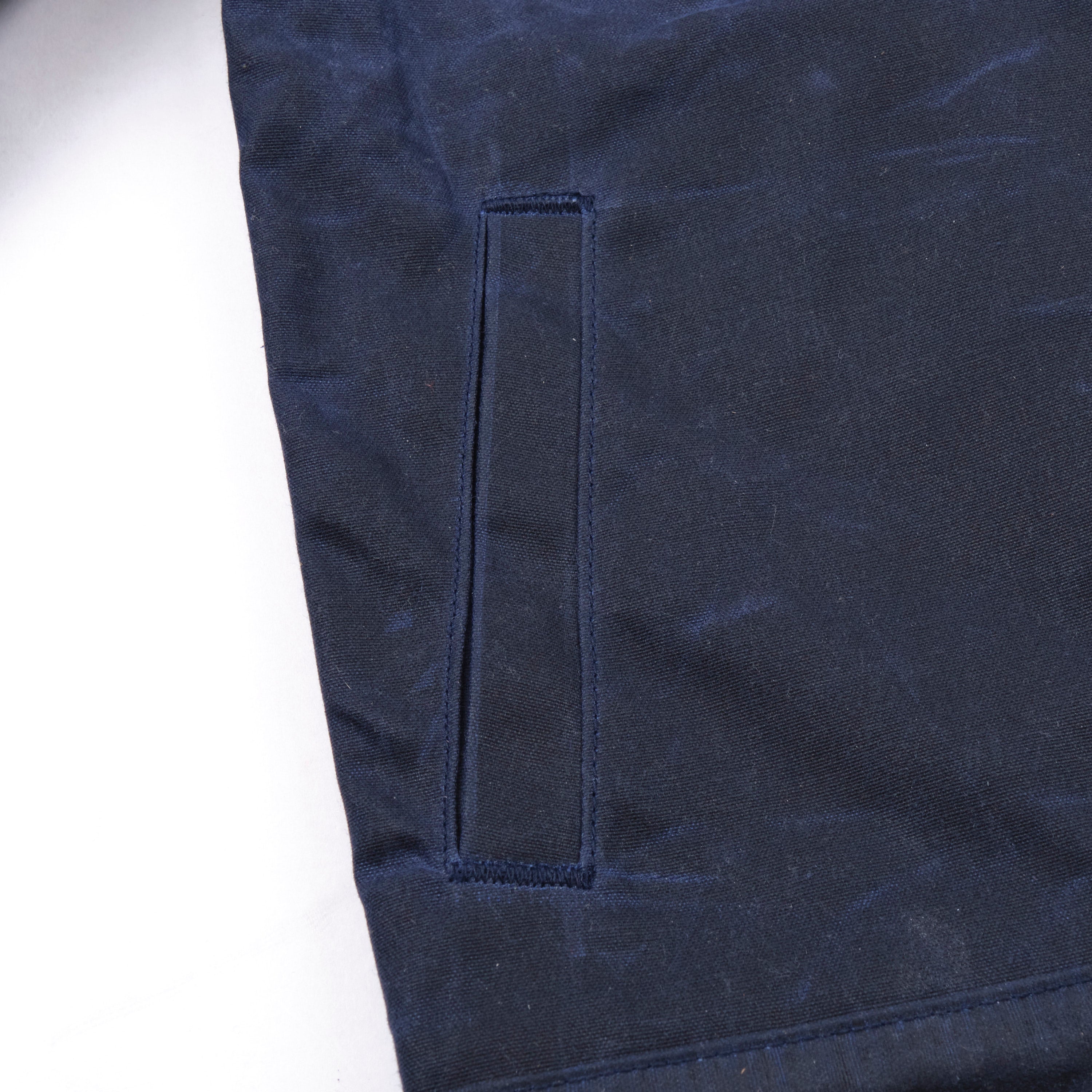 Riders Jacket Waxed Canvas Navy