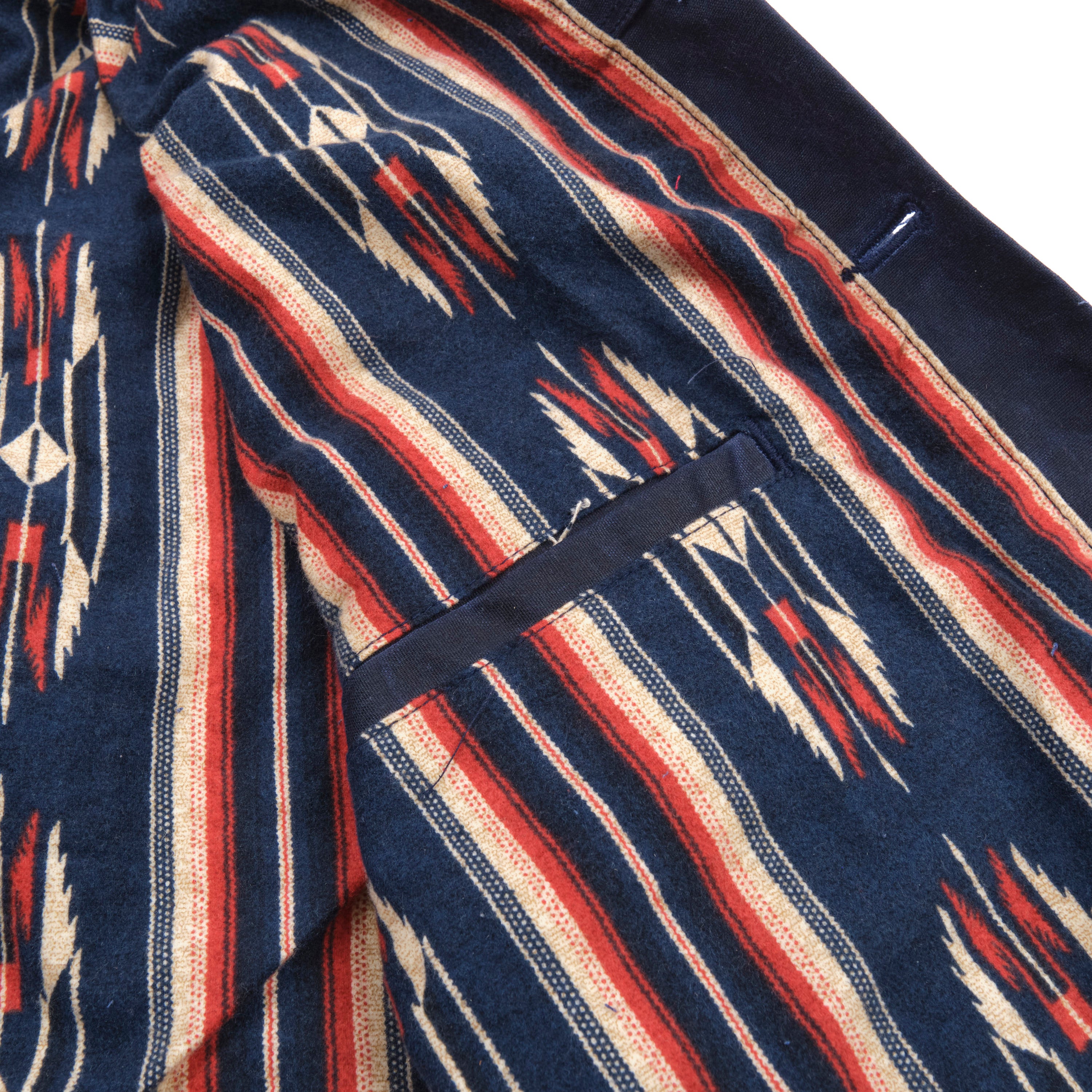 Riders Jacket Waxed Canvas Navy