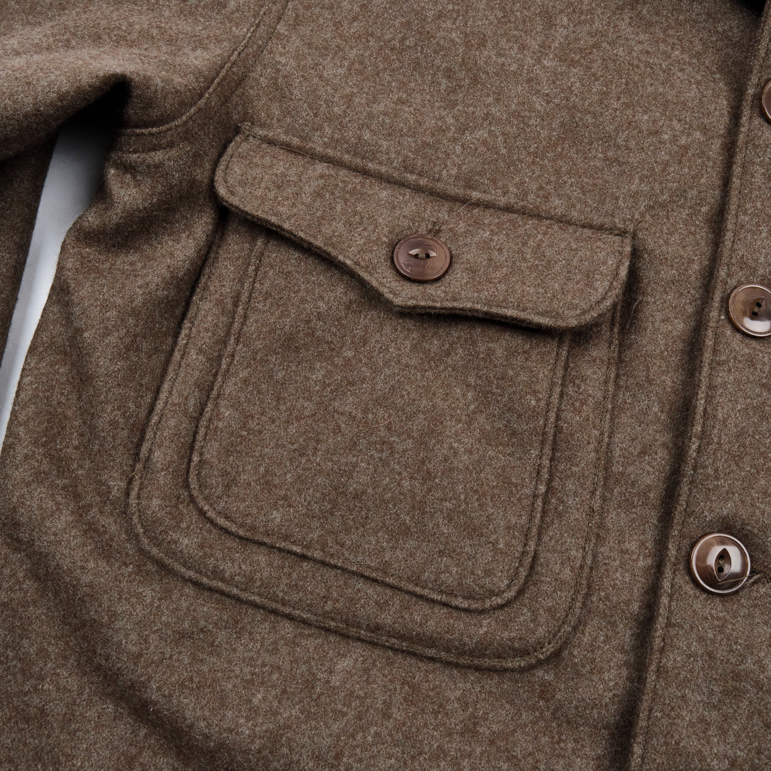Grafton Jacket Brown Wool