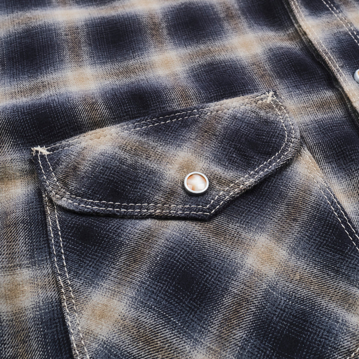 Bodie Navy Shadow Plaid
