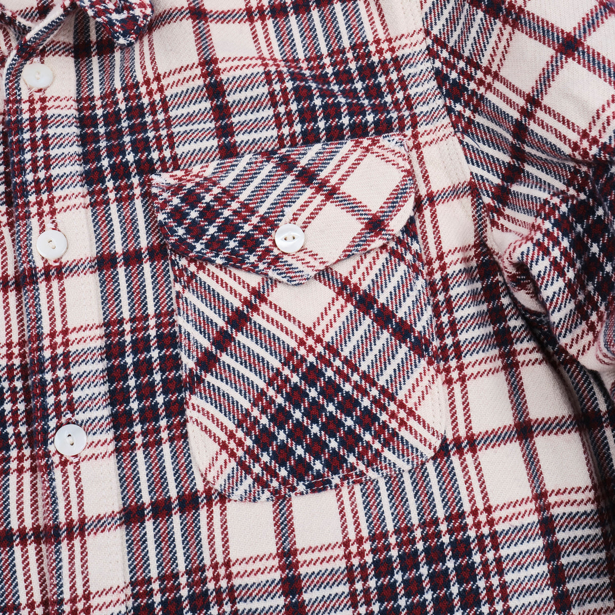Wells Alpine White Plaid