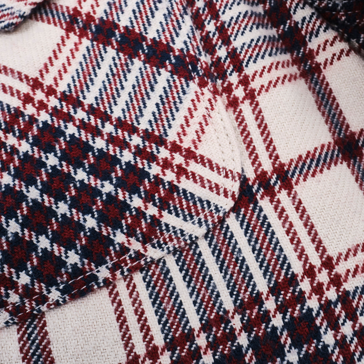 Wells Alpine White Plaid