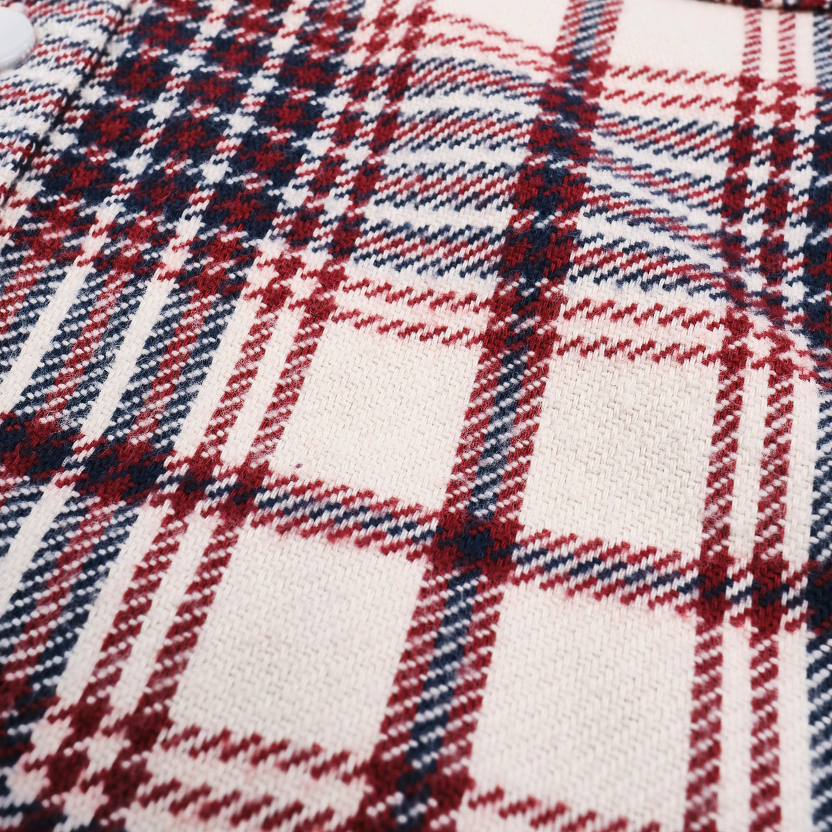 Wells Alpine White Plaid