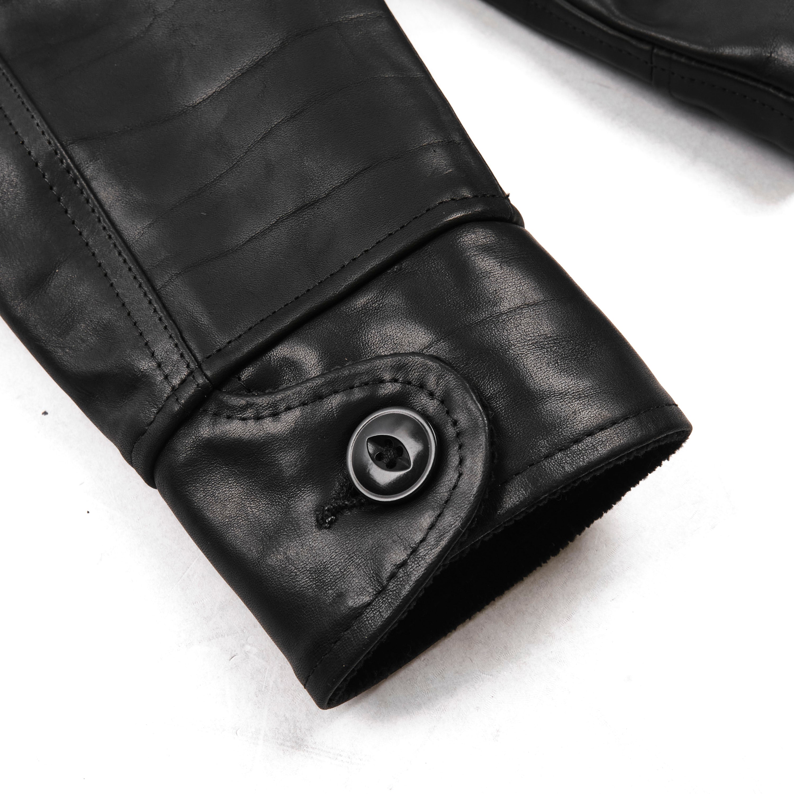 Alcorn Black Bull Leather