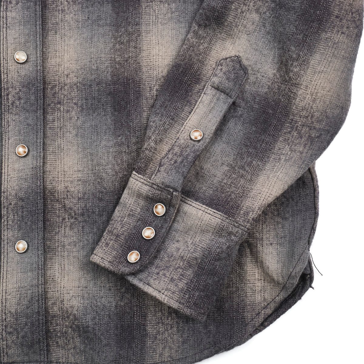 Western Scout Charcoal Shadow Plaid