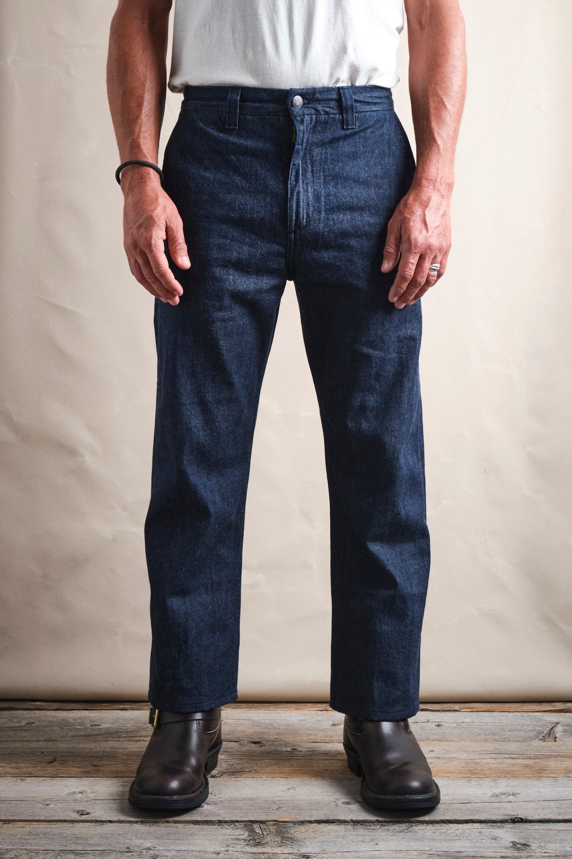 Deck Pant 11 Ounce 1900s Rinsed Denim