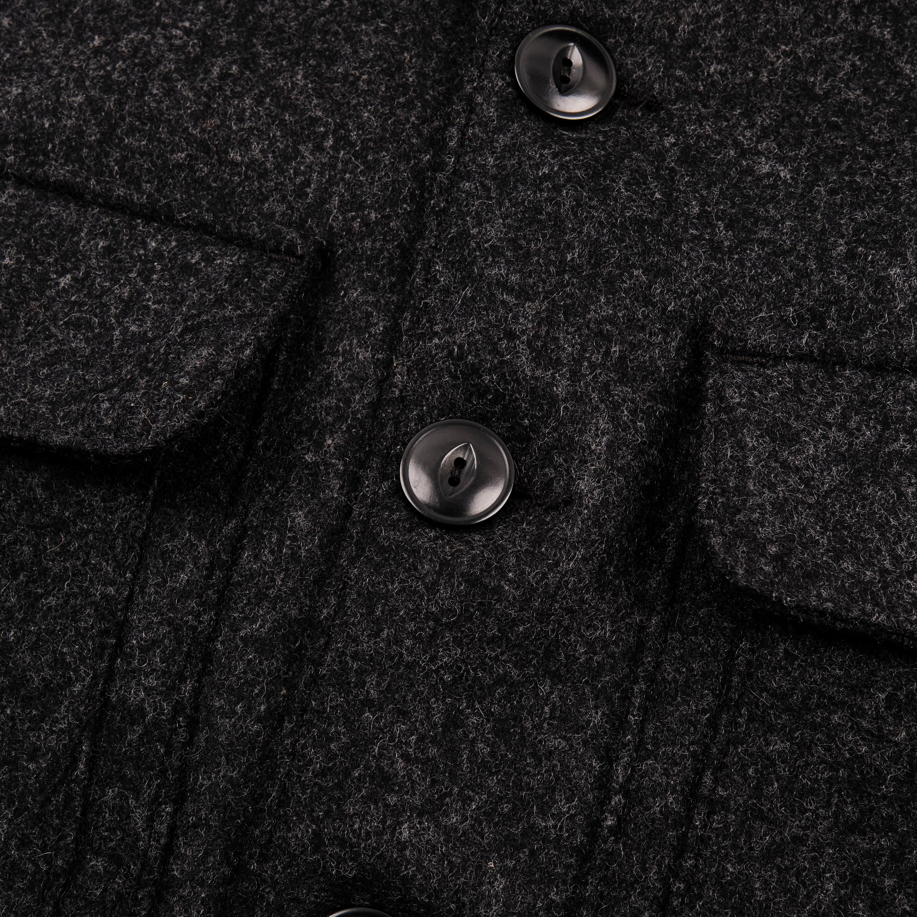 Grafton Jacket Black Wool