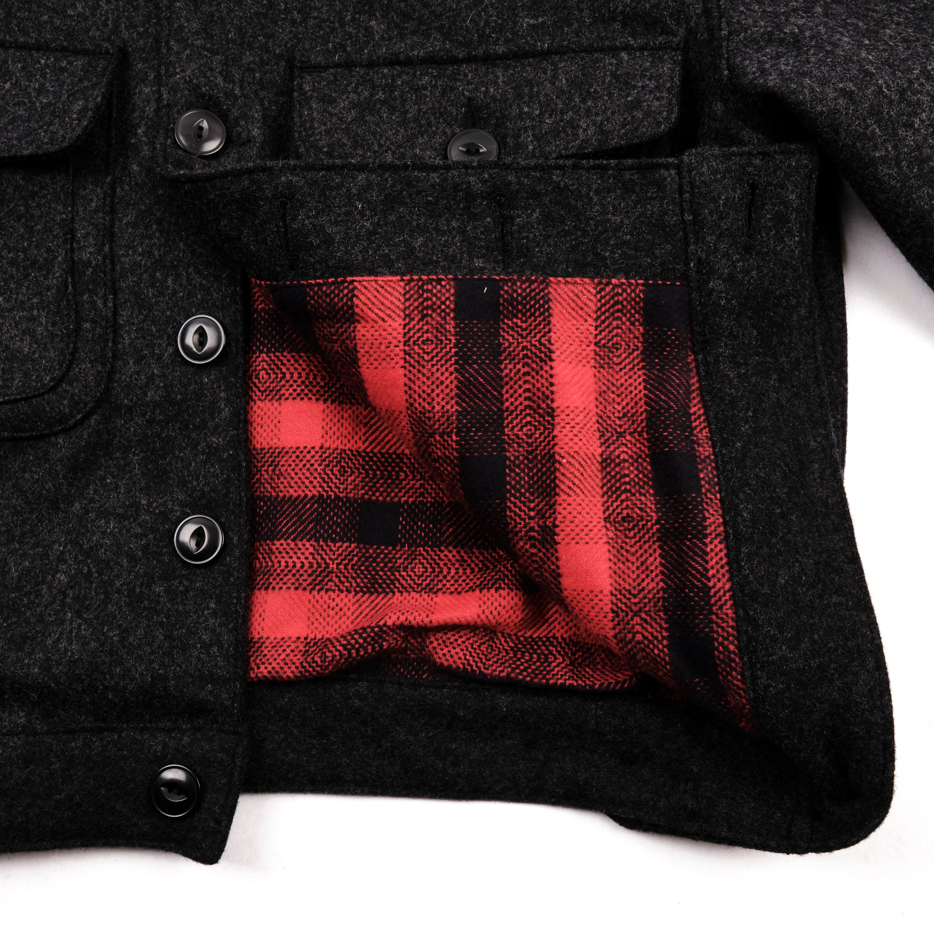 Grafton Jacket Black Wool