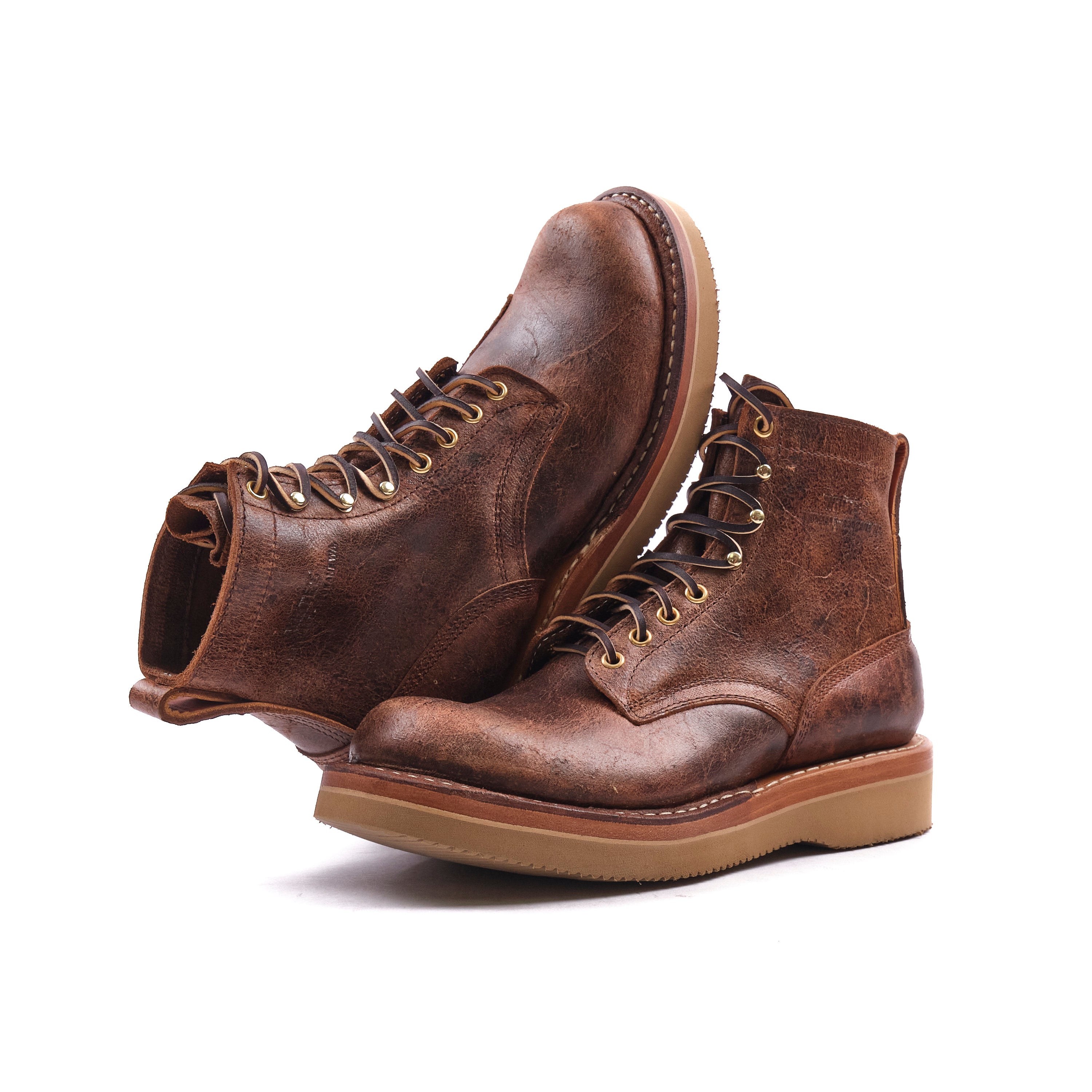 FREENOTE CLOTH X WHITE'S BOOTS - 9338 LAST CRUISER BOOT - C.F. STEAD CRAZY COW 2