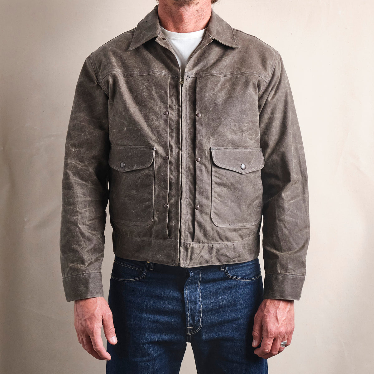 Faro Jacket 10 Ounce Oak Waxed Canvas