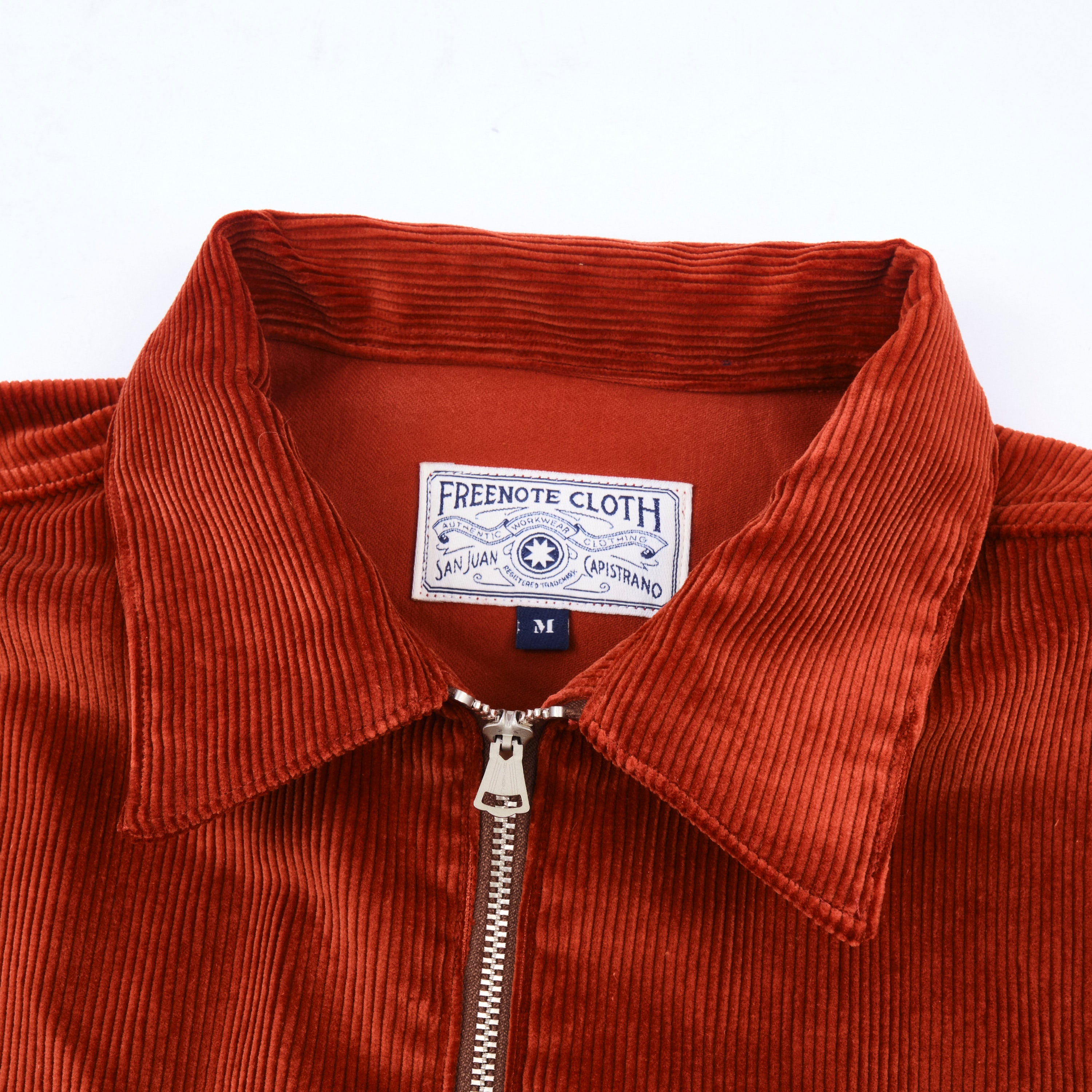 Meeks Jacket Terracotta Corduroy