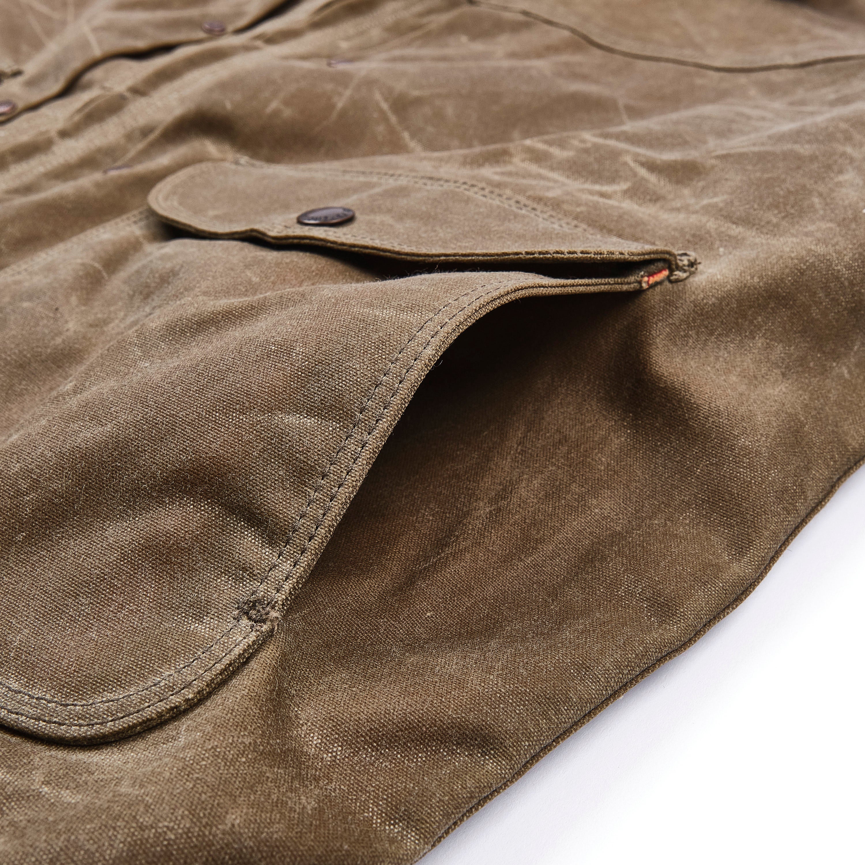 Faro Jacket 10 Ounce Tobacco Waxed Canvas