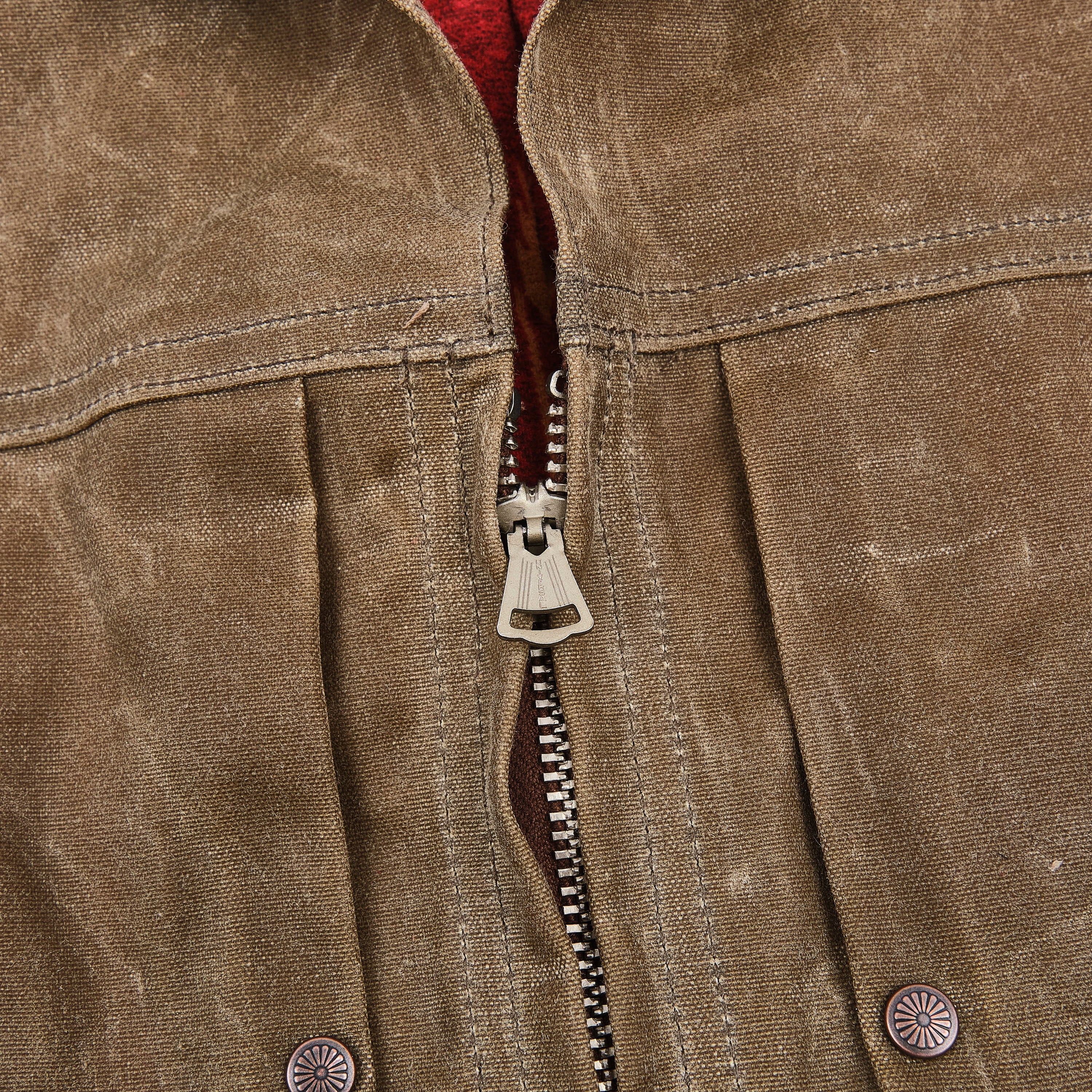 Faro Jacket 10 Ounce Tobacco Waxed Canvas