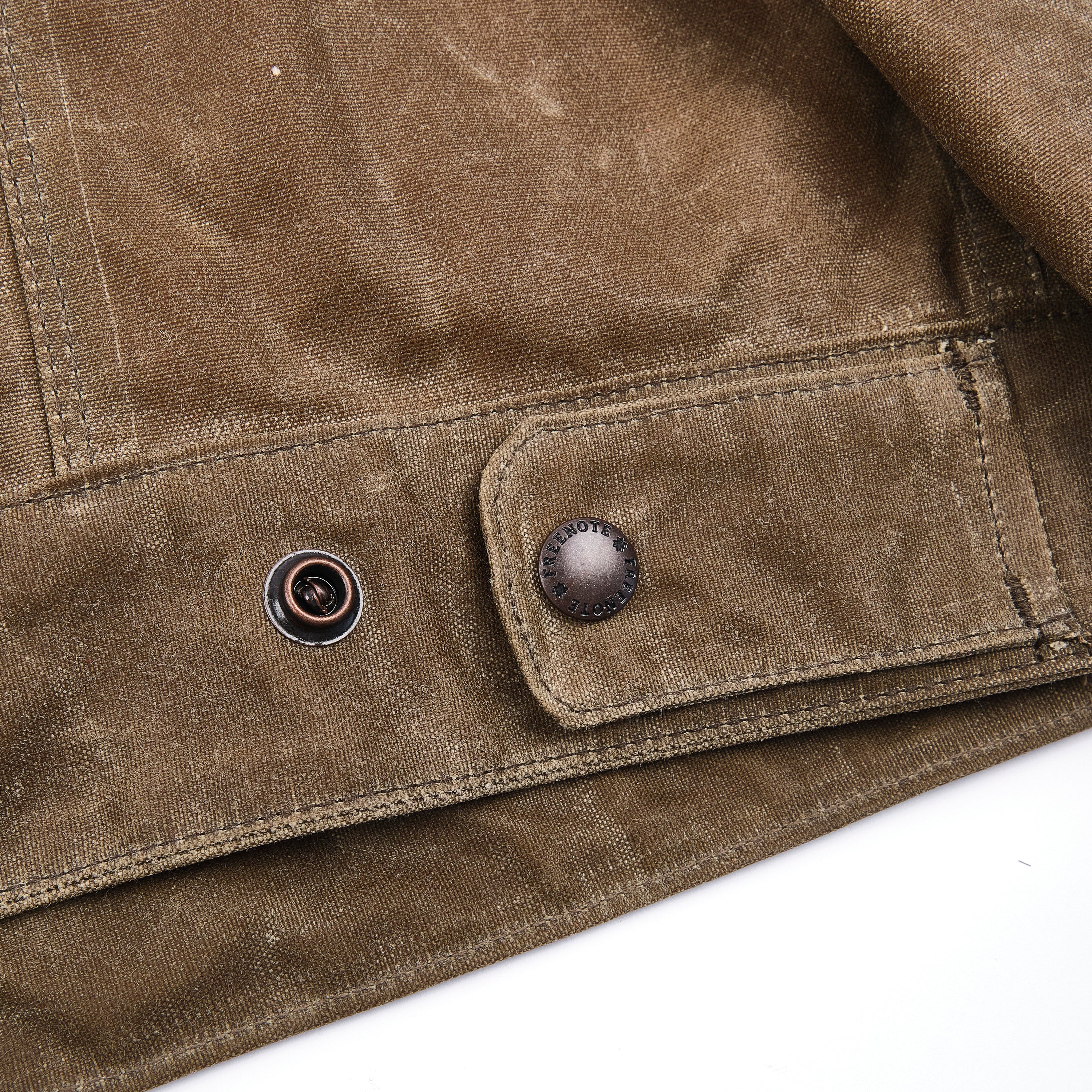 Faro Jacket 10 Ounce Tobacco Waxed Canvas