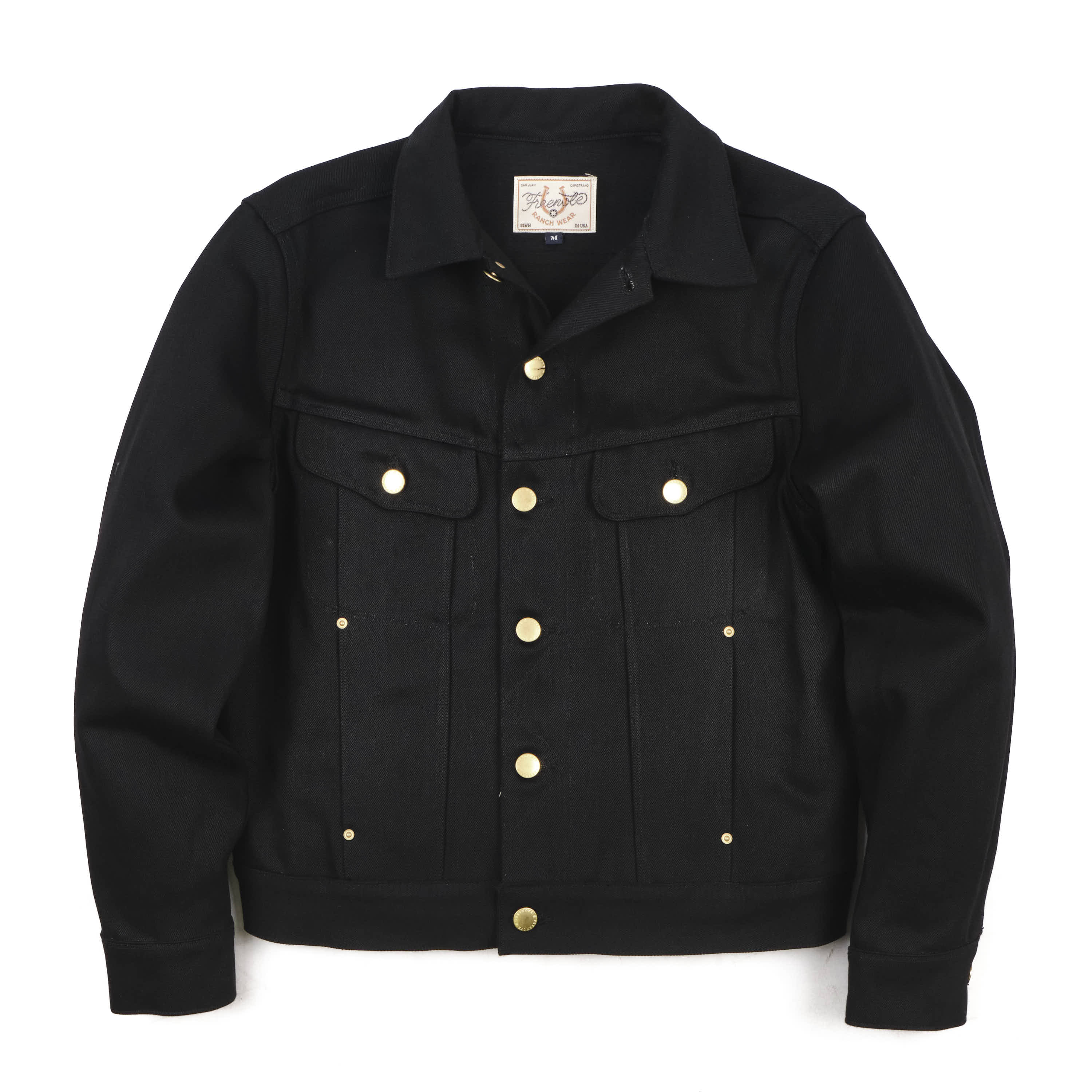 【値下中】RYOGEN TECH DENIM JACKET BLACK High Low | 15.75 Ounce Black Denim Jacket