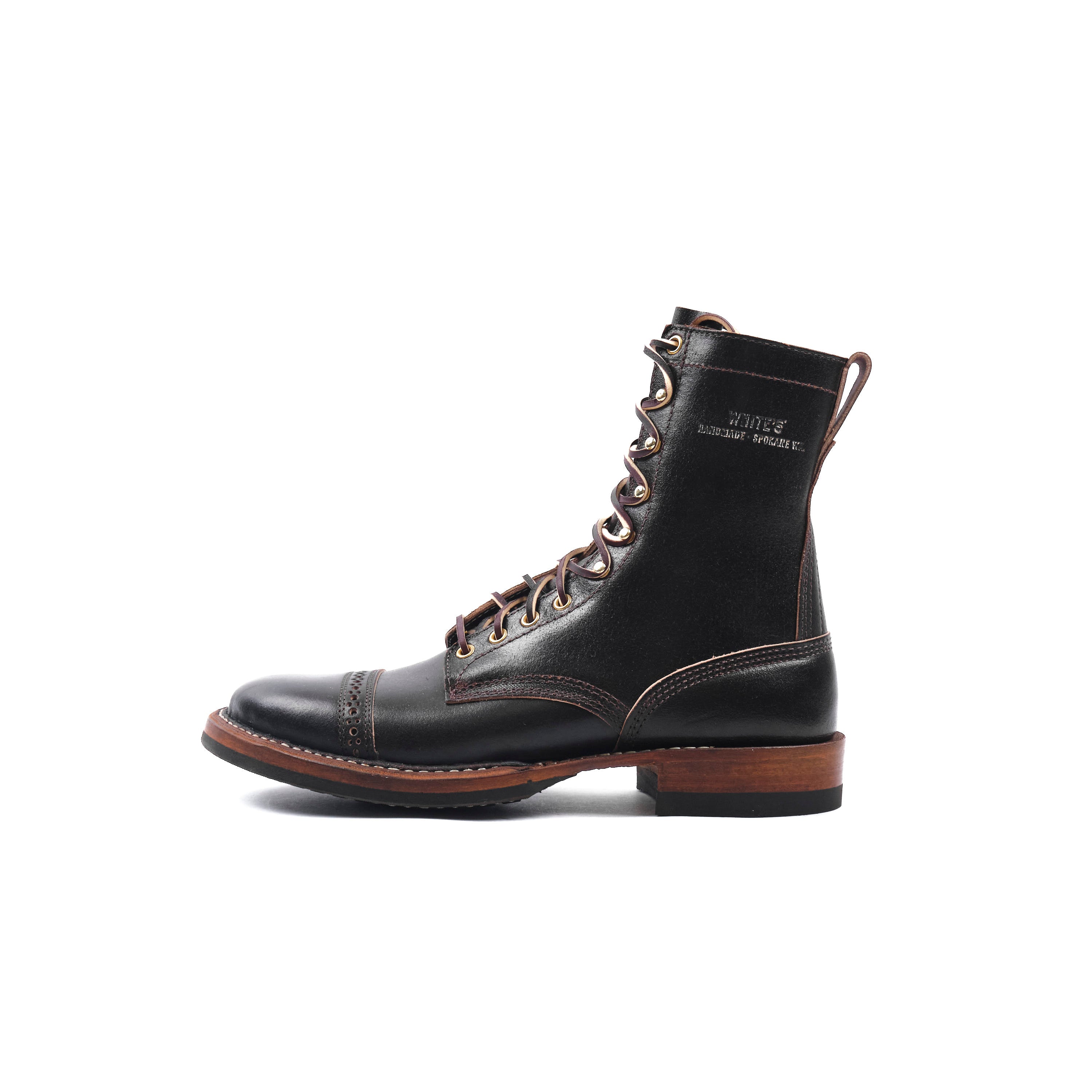 PREORDER - FREENOTE CLOTH X WHITE'S BOOTS - PARATROOPER BOOT - 9338 LAST - HORWEEN BROWN WAXED FLESH