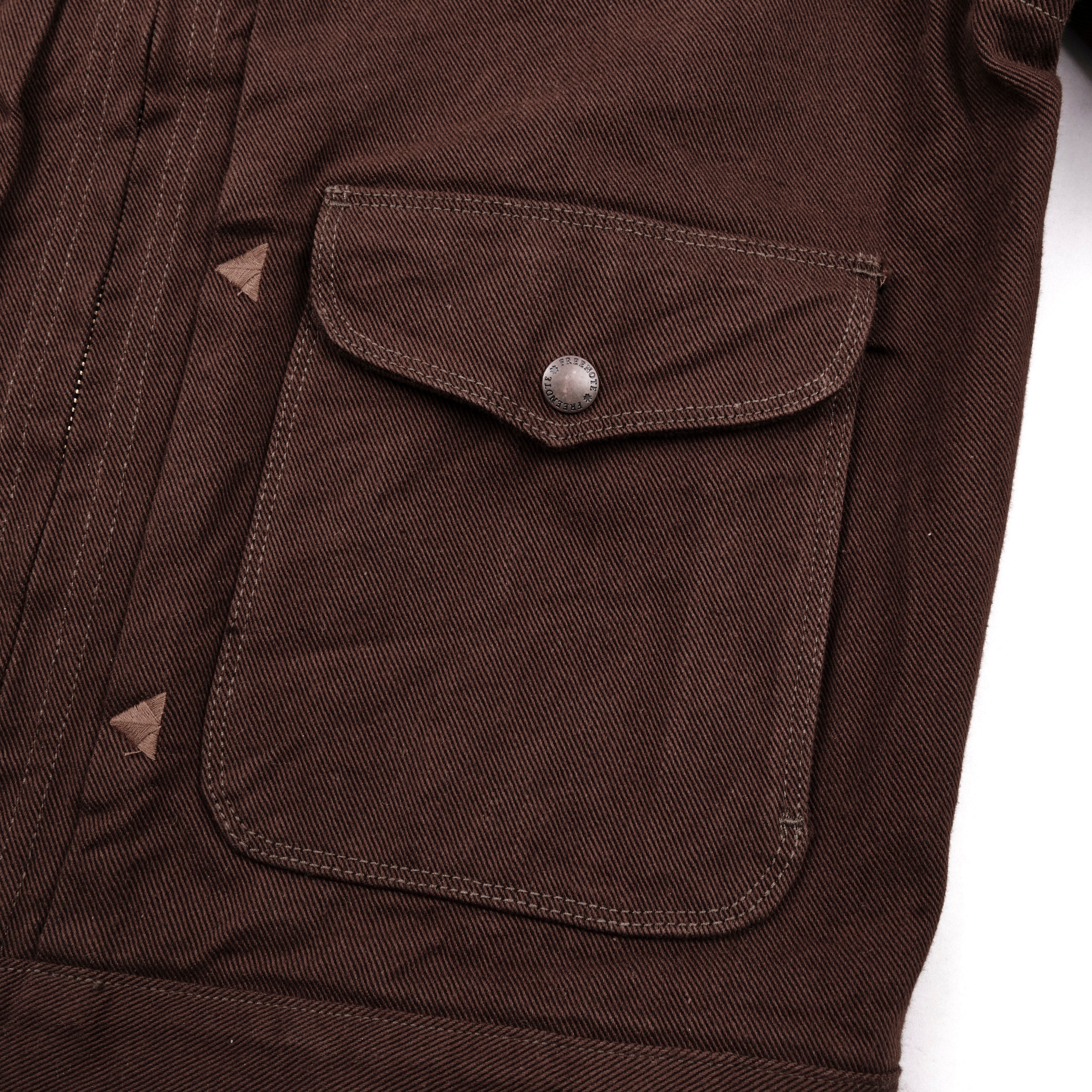 Faro Jacket Brown Denim