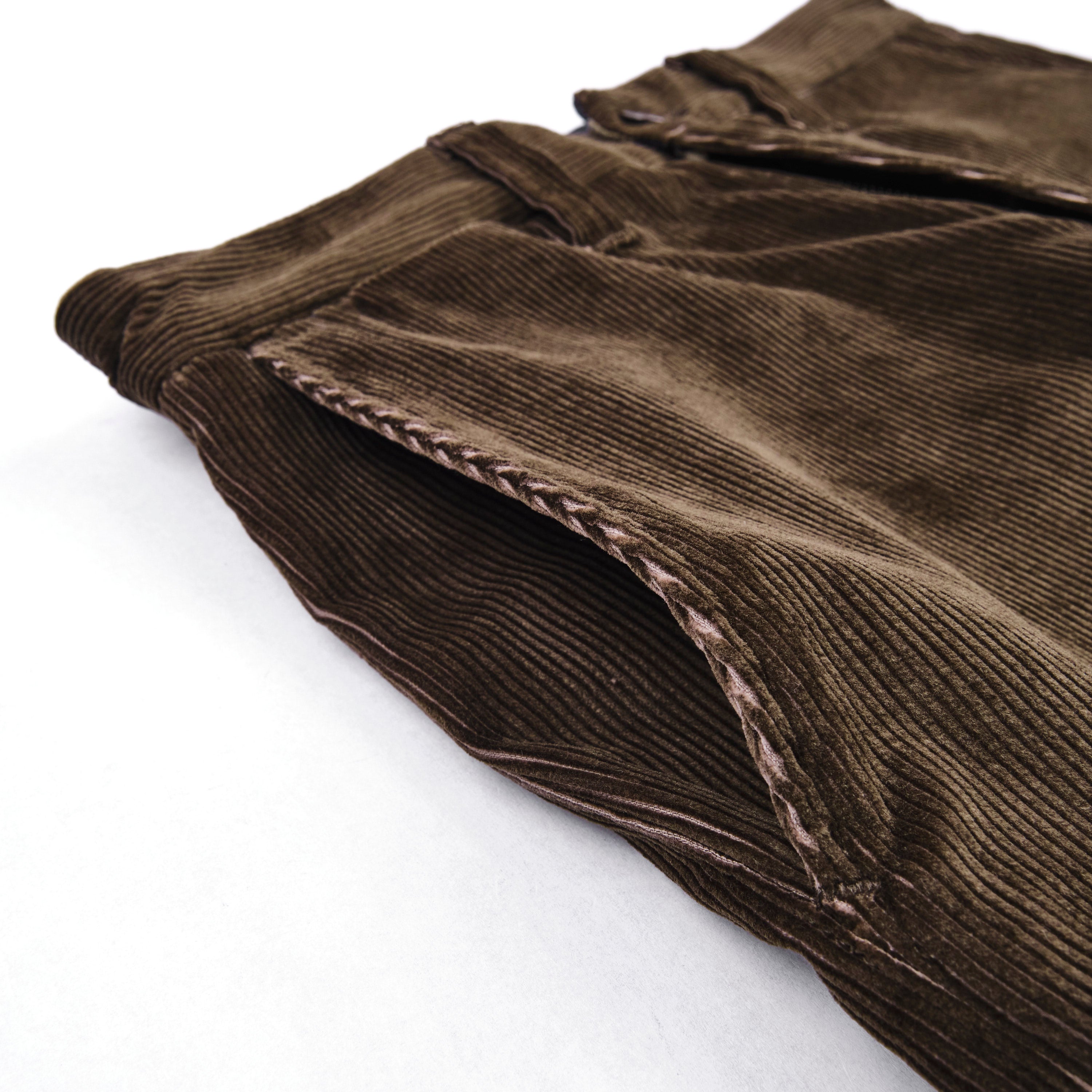 Deck Pant Olive Corduroy