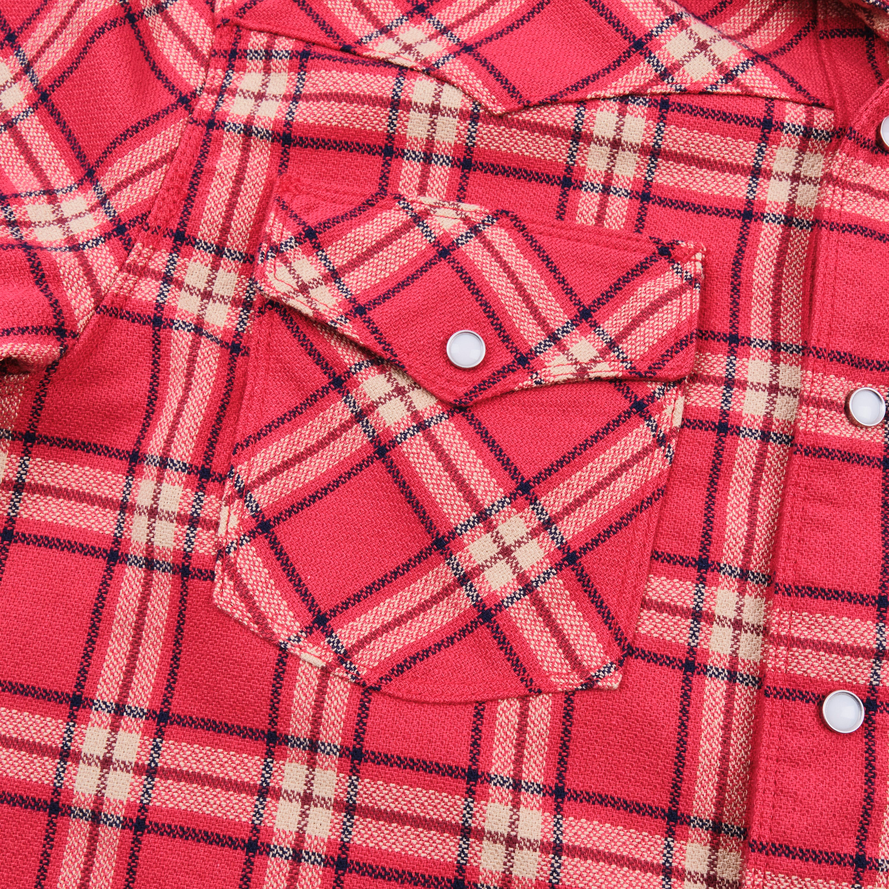 Western Scout Red Plaid