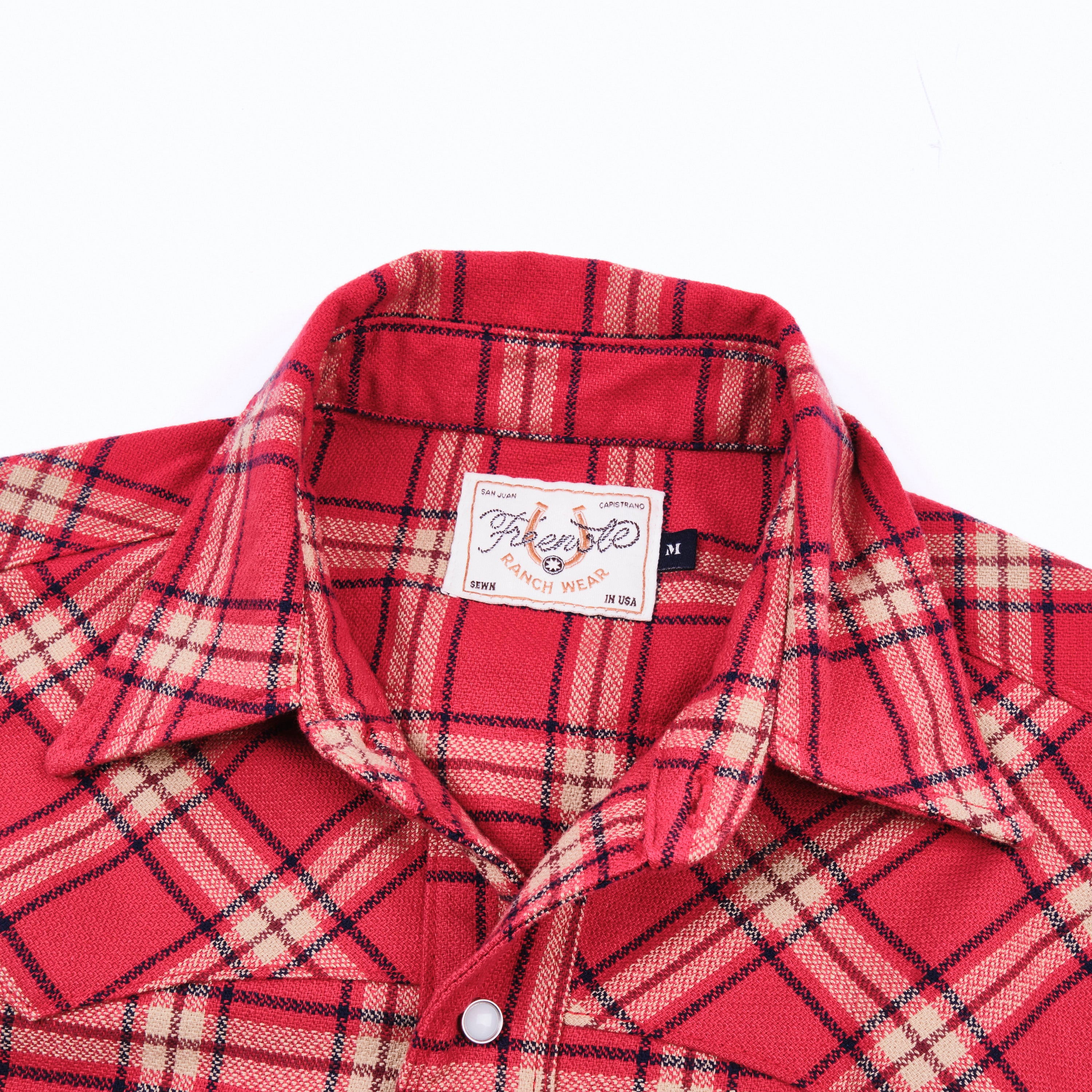 Western Scout Red Plaid