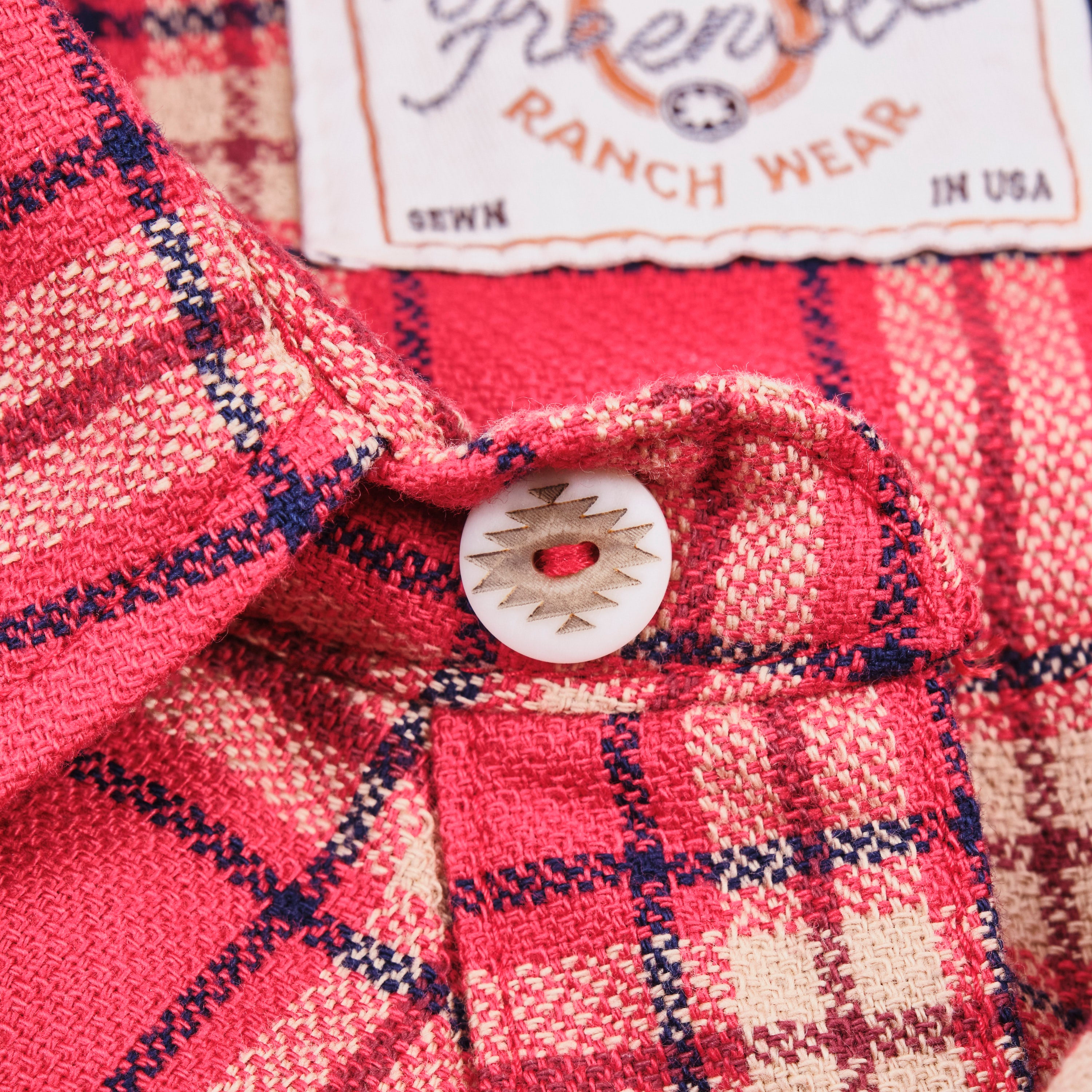 Western Scout Red Plaid