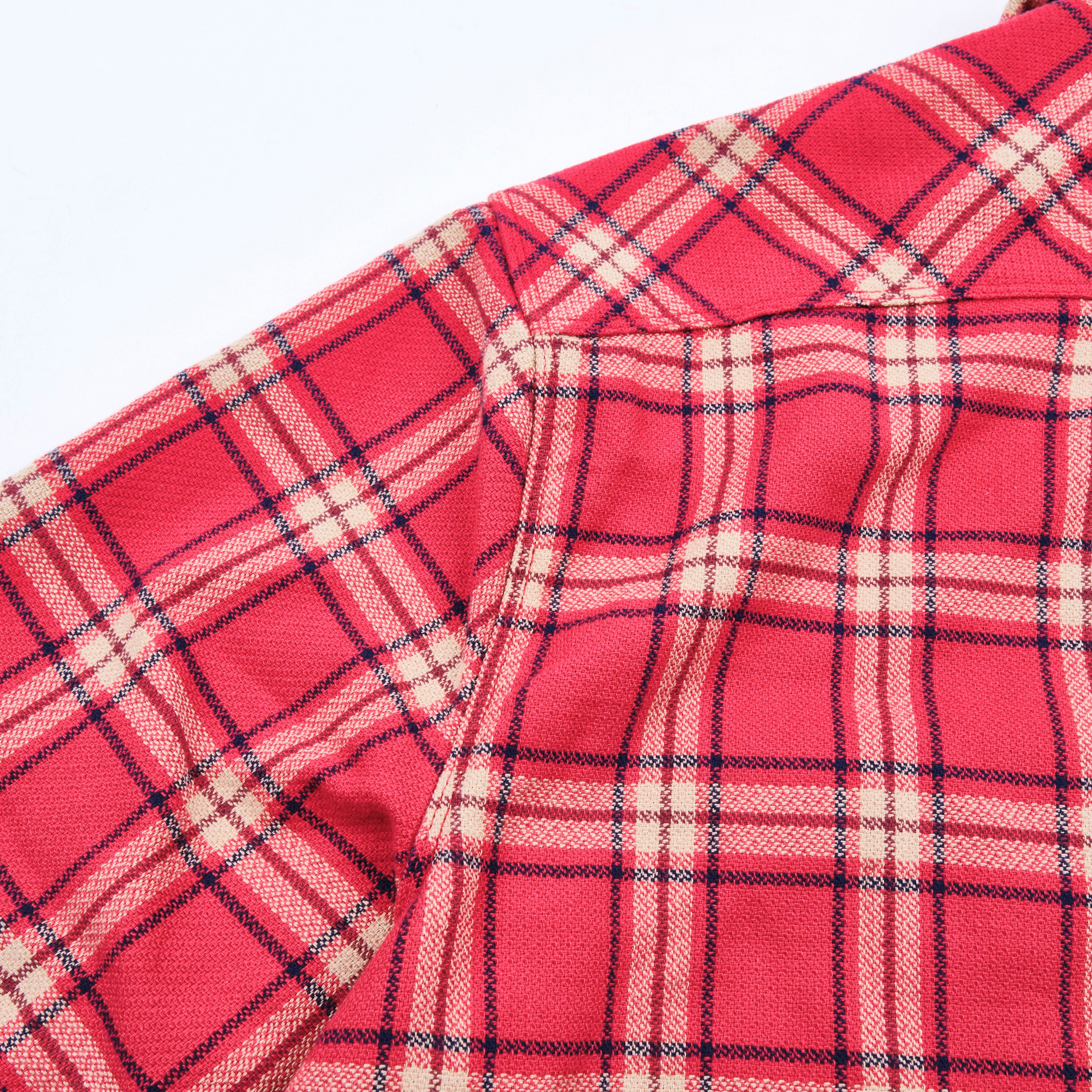 Western Scout Red Plaid