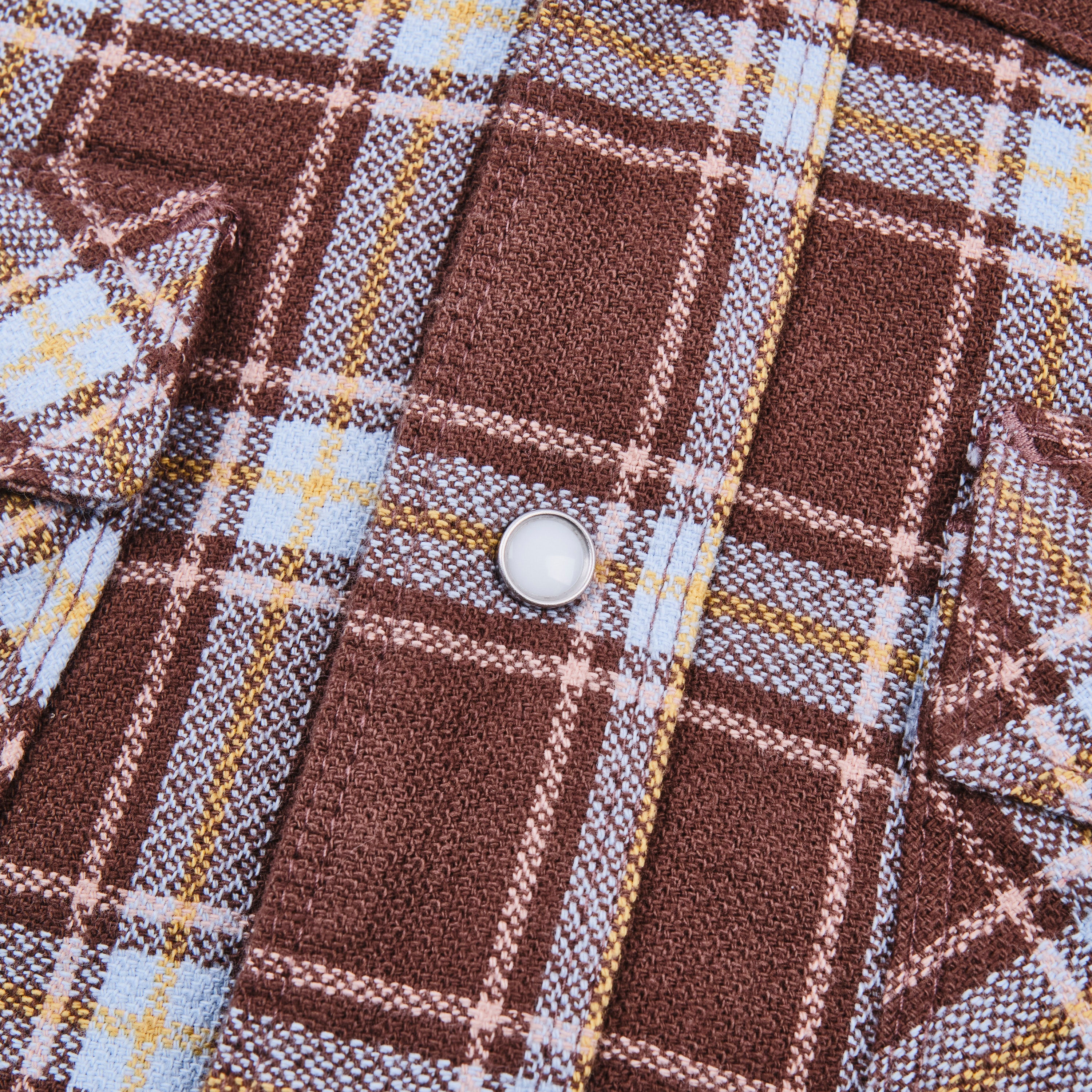 Western Scout Brown Plaid