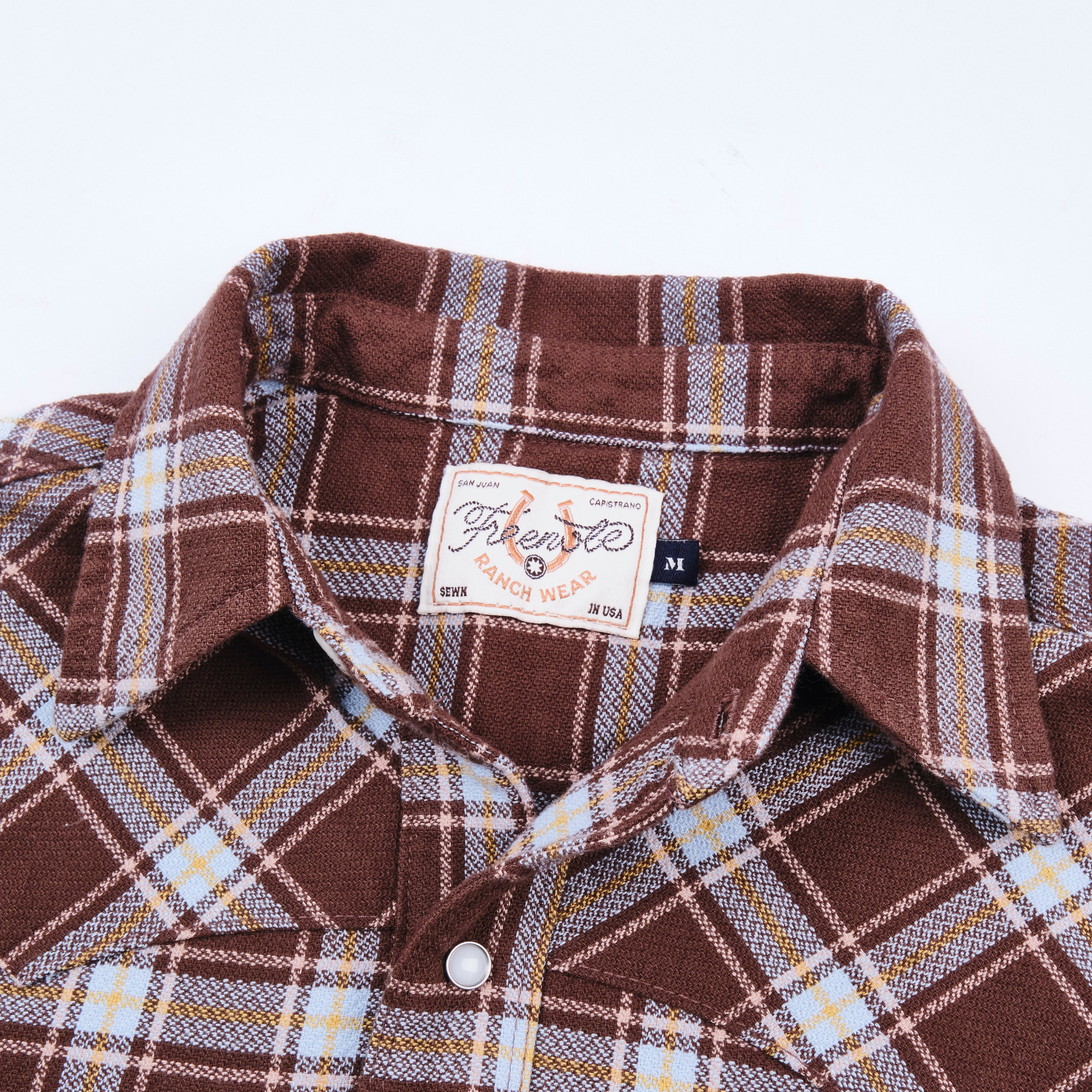 Western Scout Brown Plaid