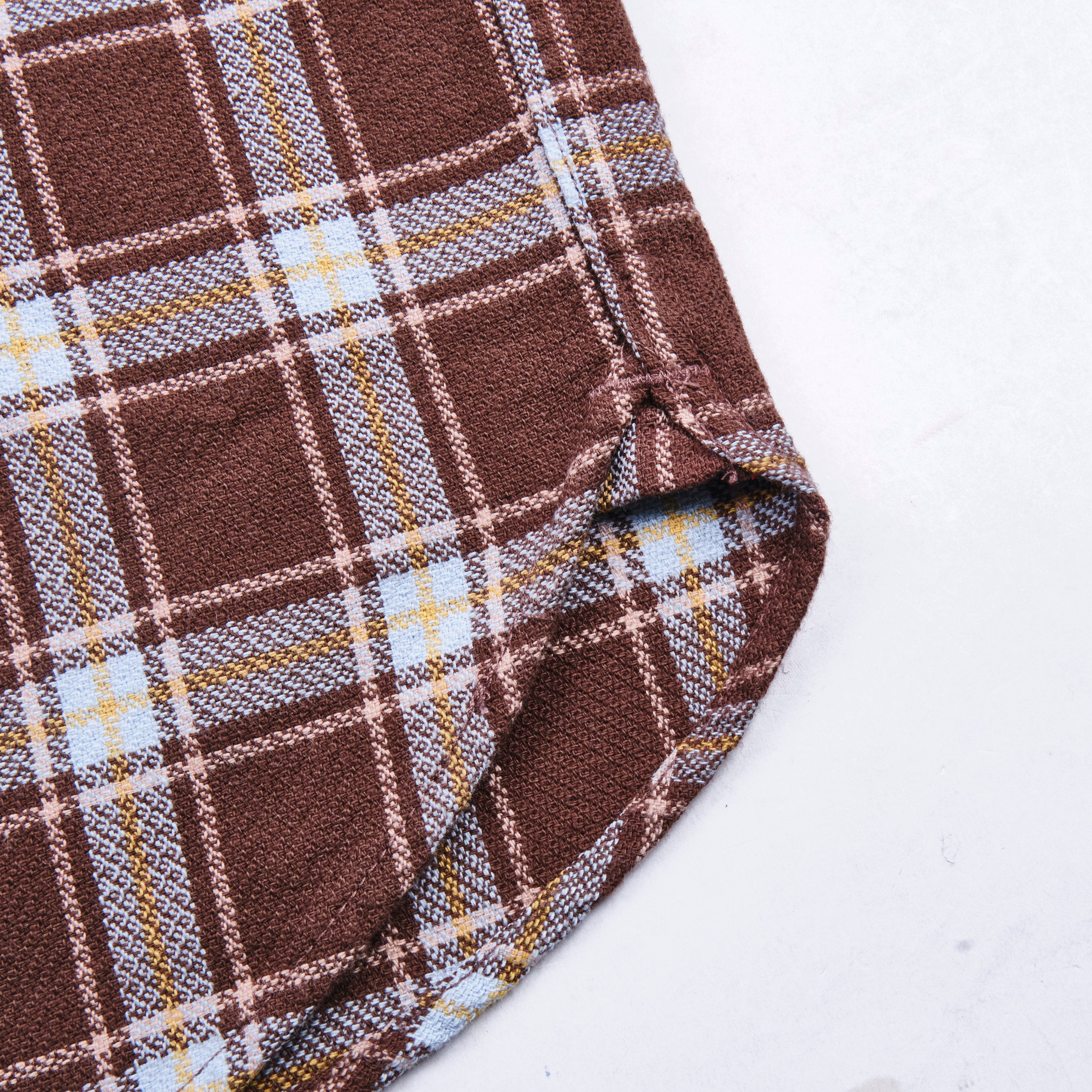 Western Scout Brown Plaid