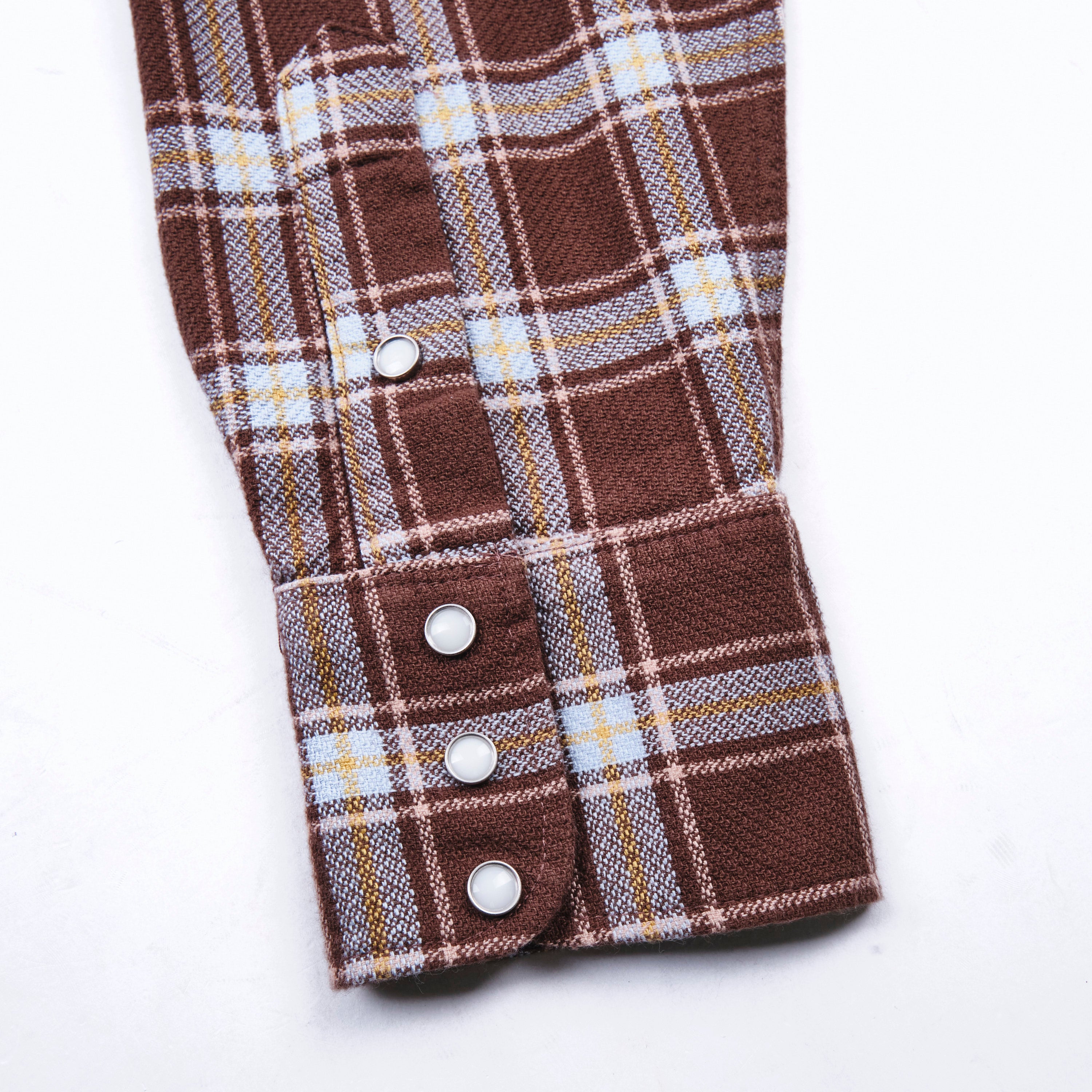 Western Scout Brown Plaid