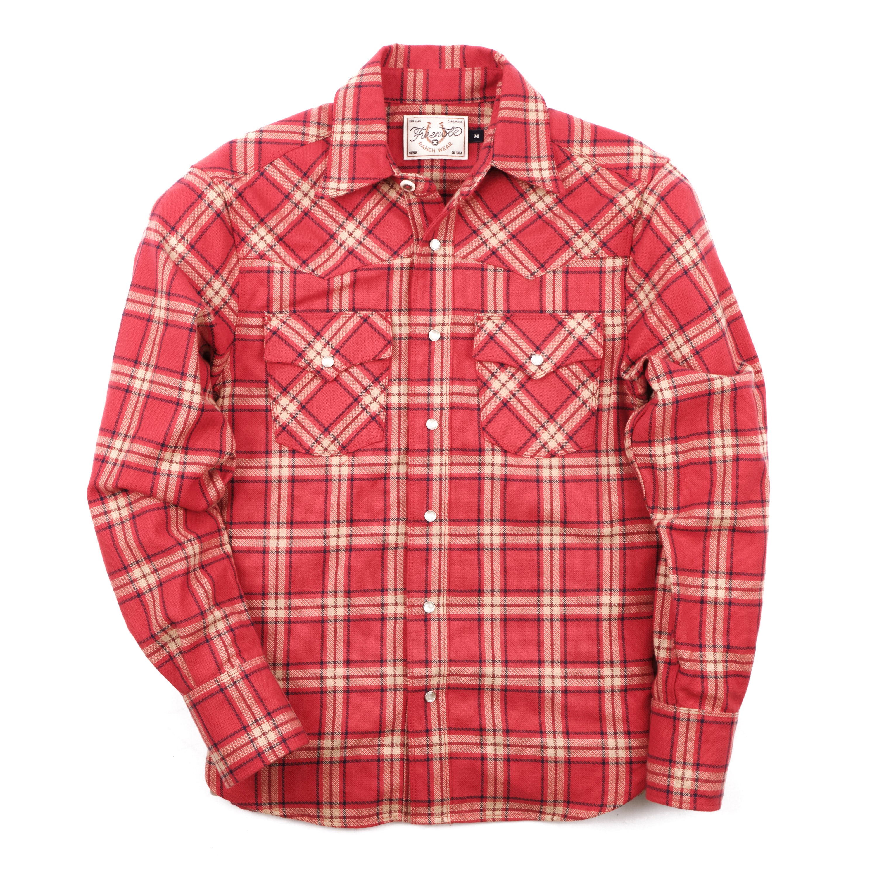 Western Scout Red Plaid