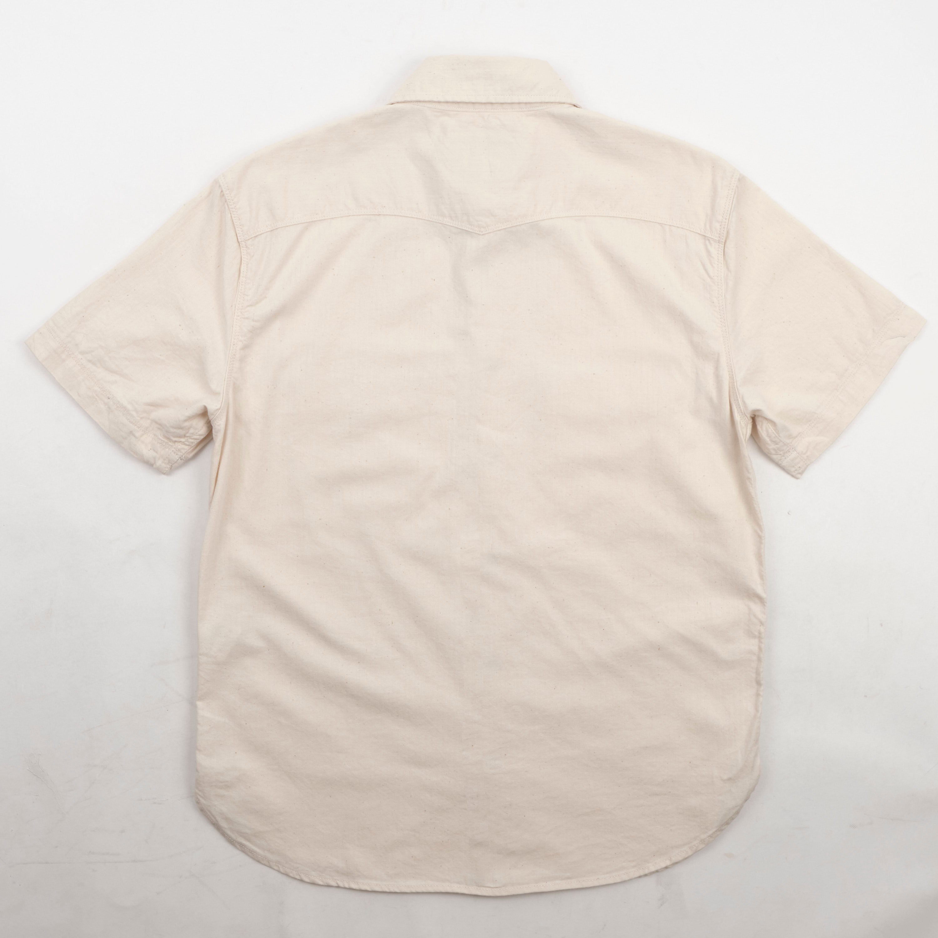 Bodie S/S Natural Herringbone