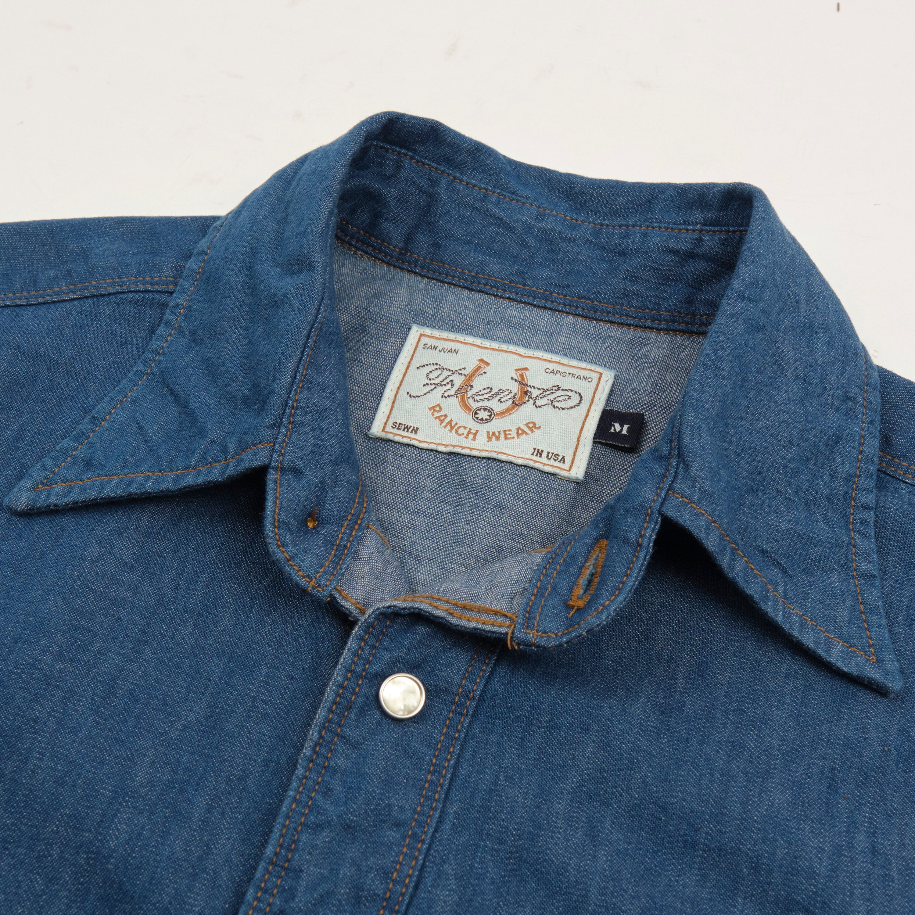 Bodie S/S Vintage Blue Denim