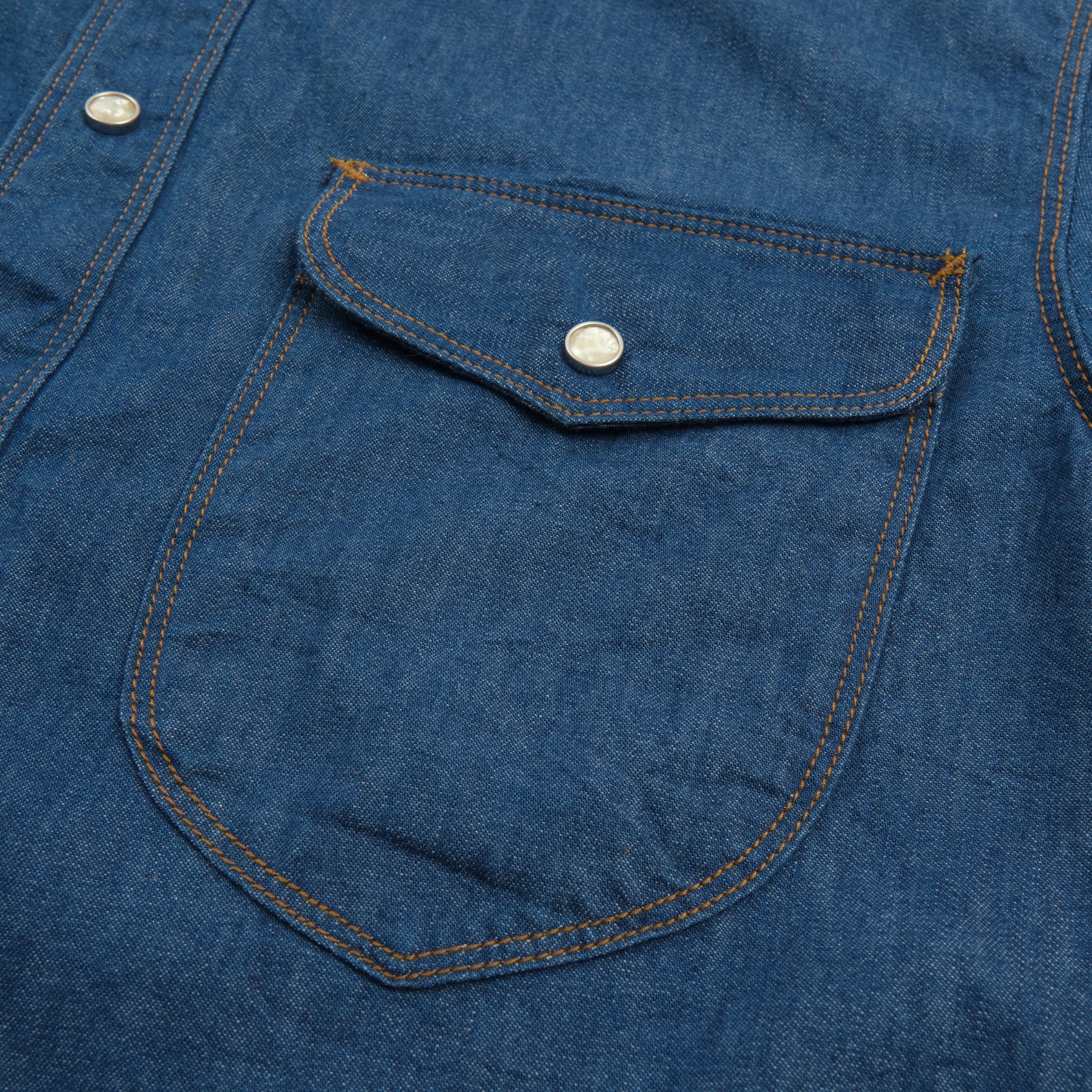 Bodie S/S Vintage Blue Denim