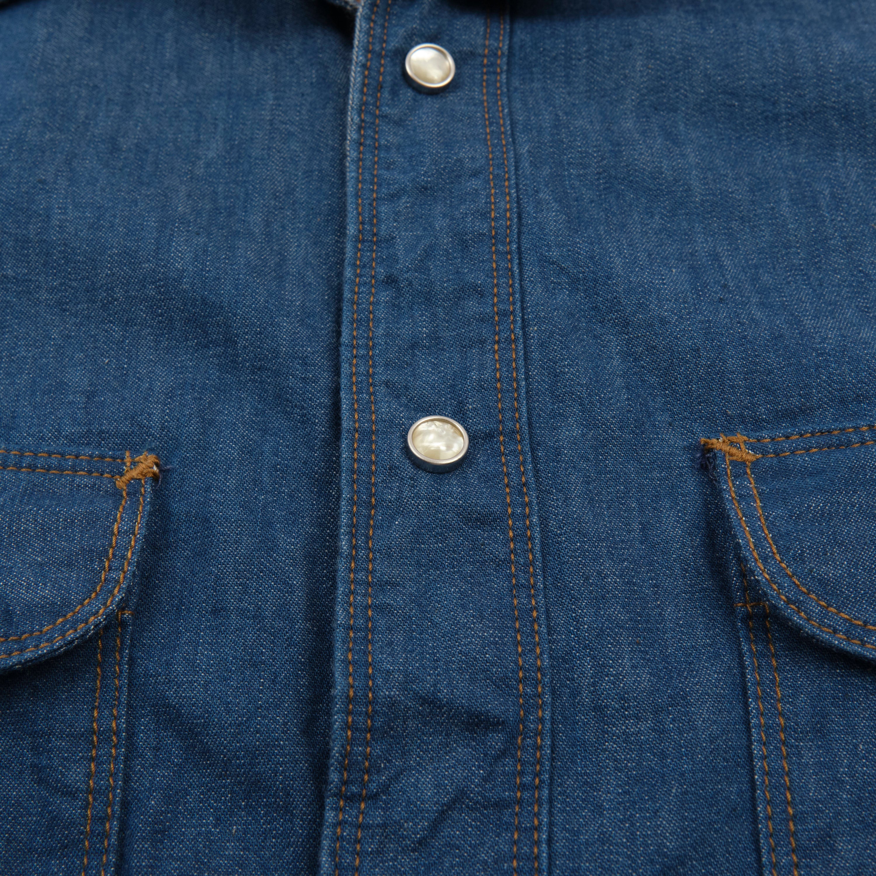 Bodie S/S Vintage Blue Denim