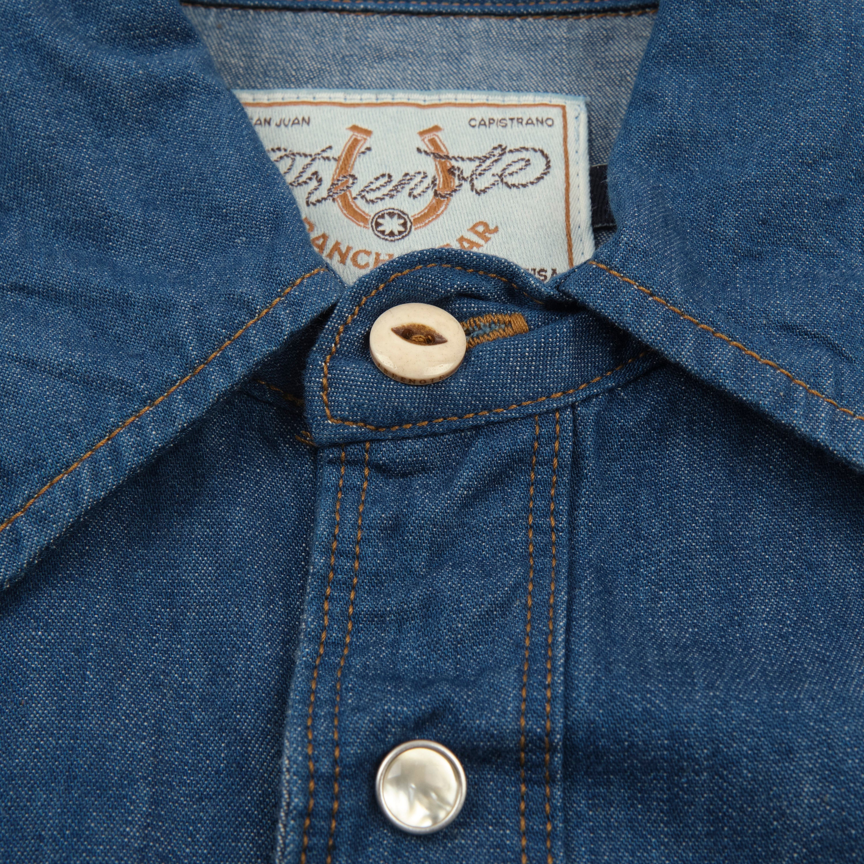 Bodie S/S Vintage Blue Denim