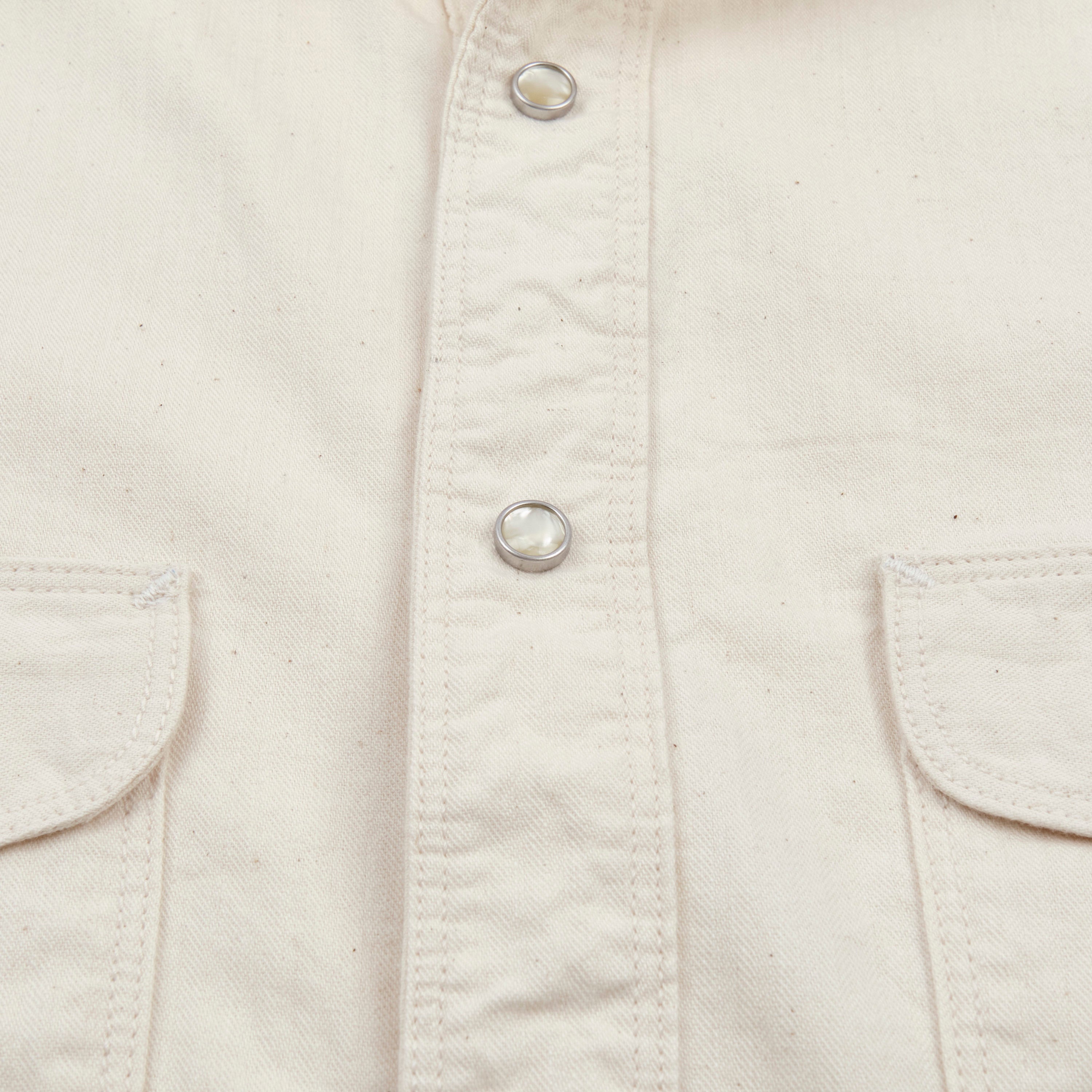 Bodie S/S Natural Herringbone
