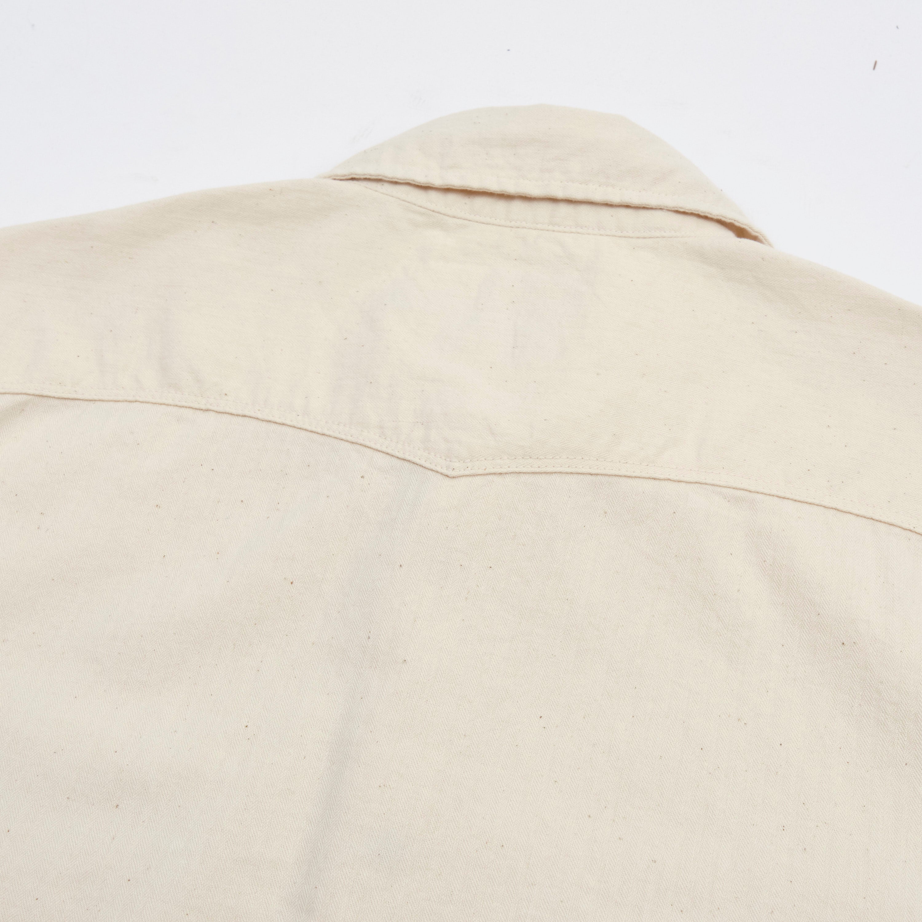 Bodie S/S Natural Herringbone