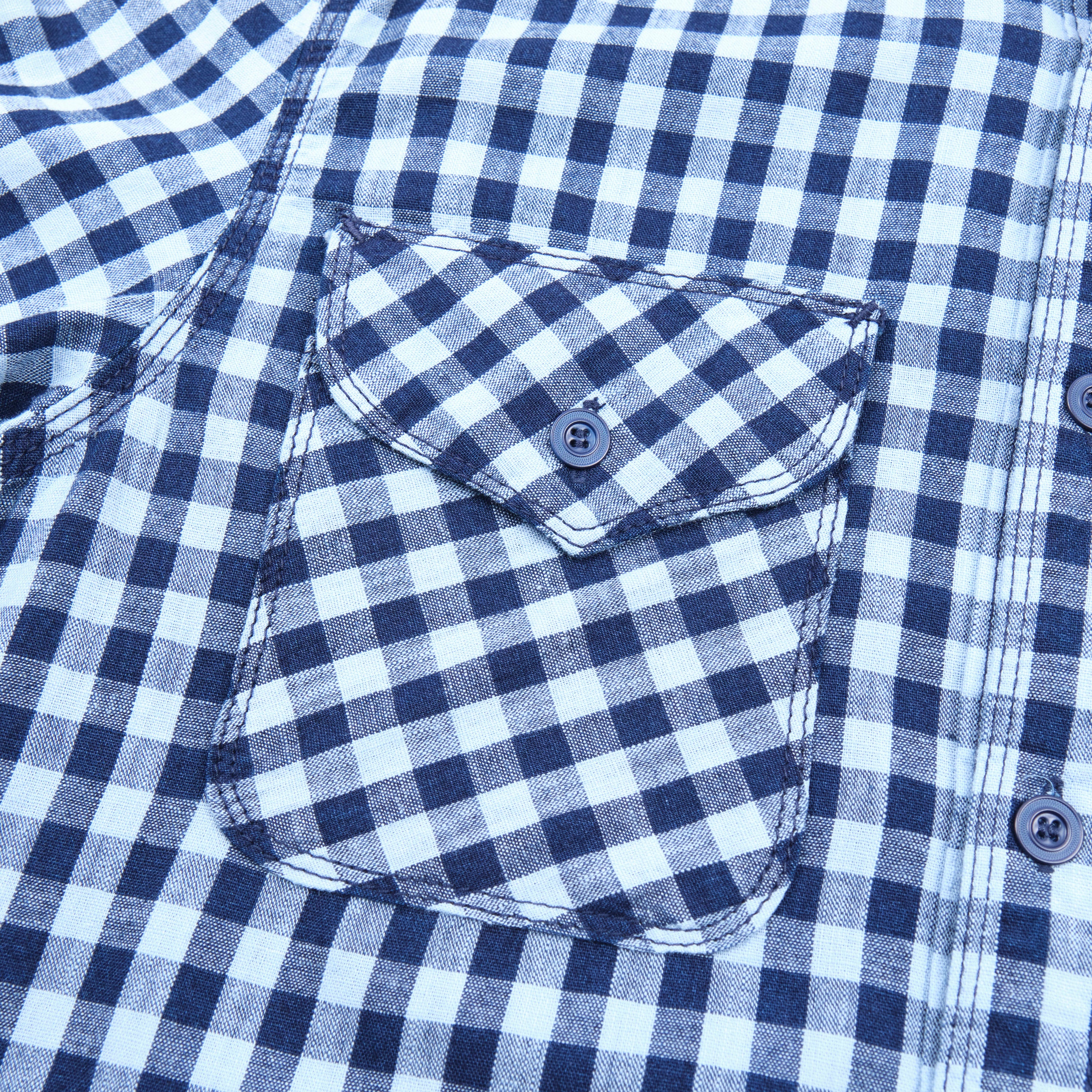 Wells Indigo Gingham