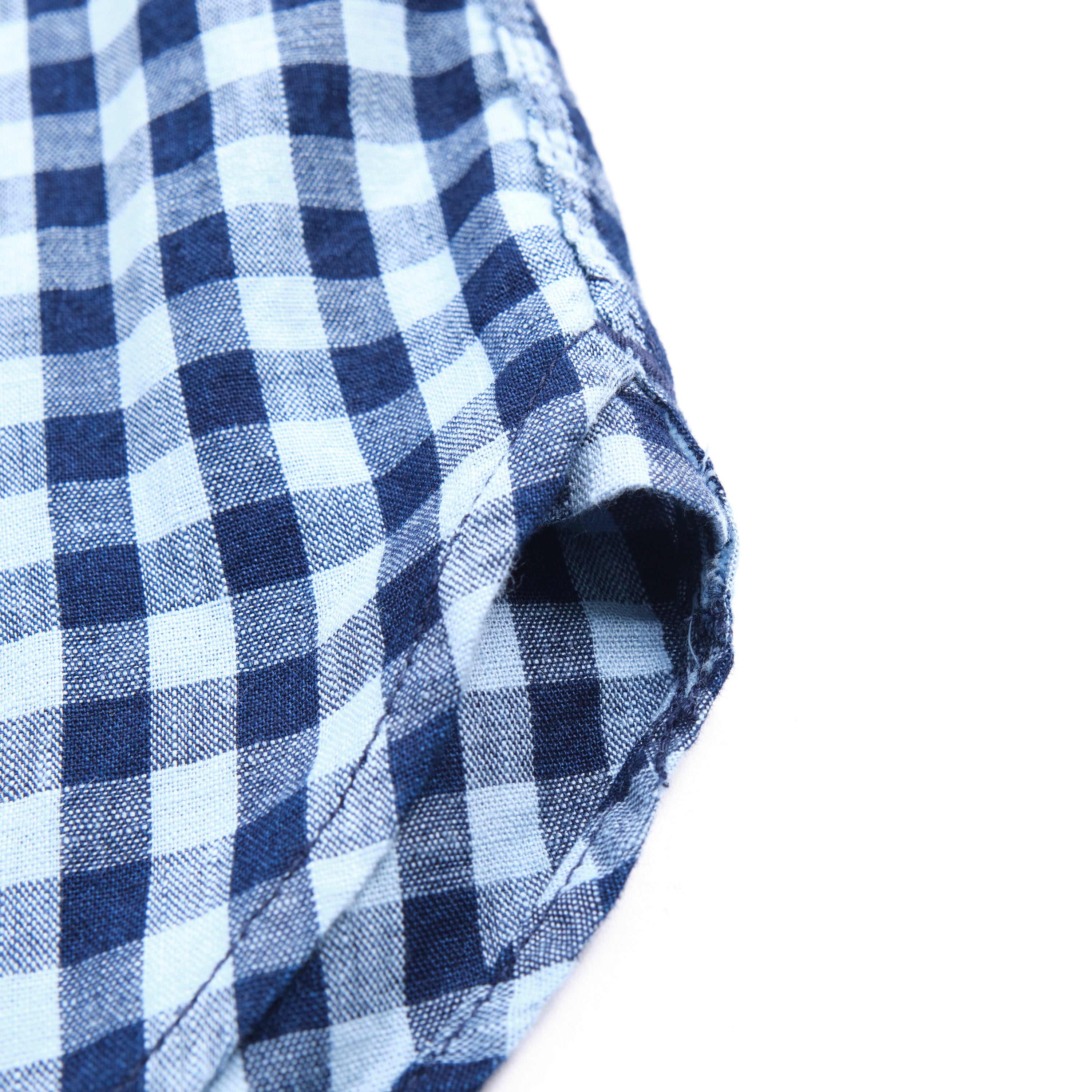 Wells Indigo Gingham