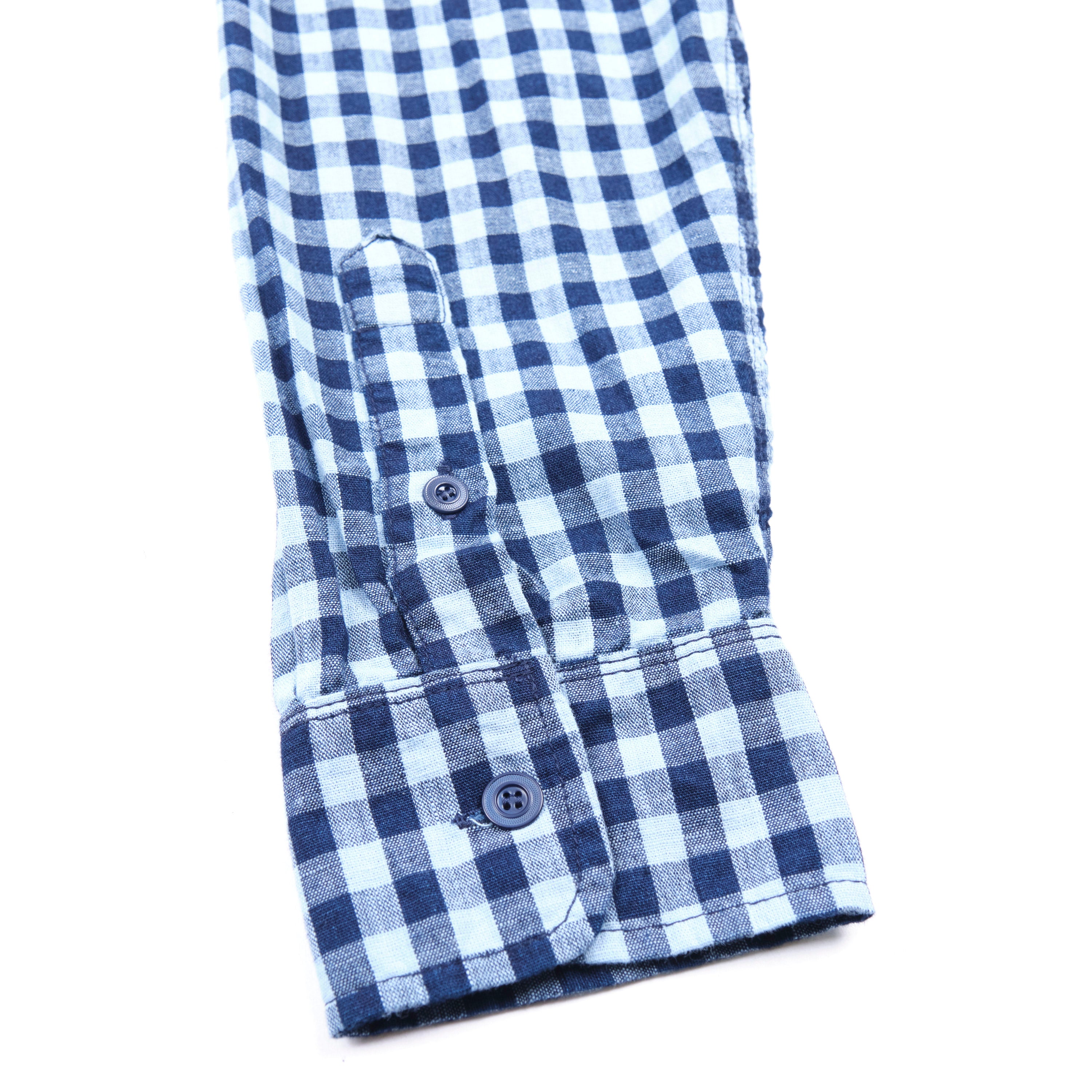 Wells Indigo Gingham