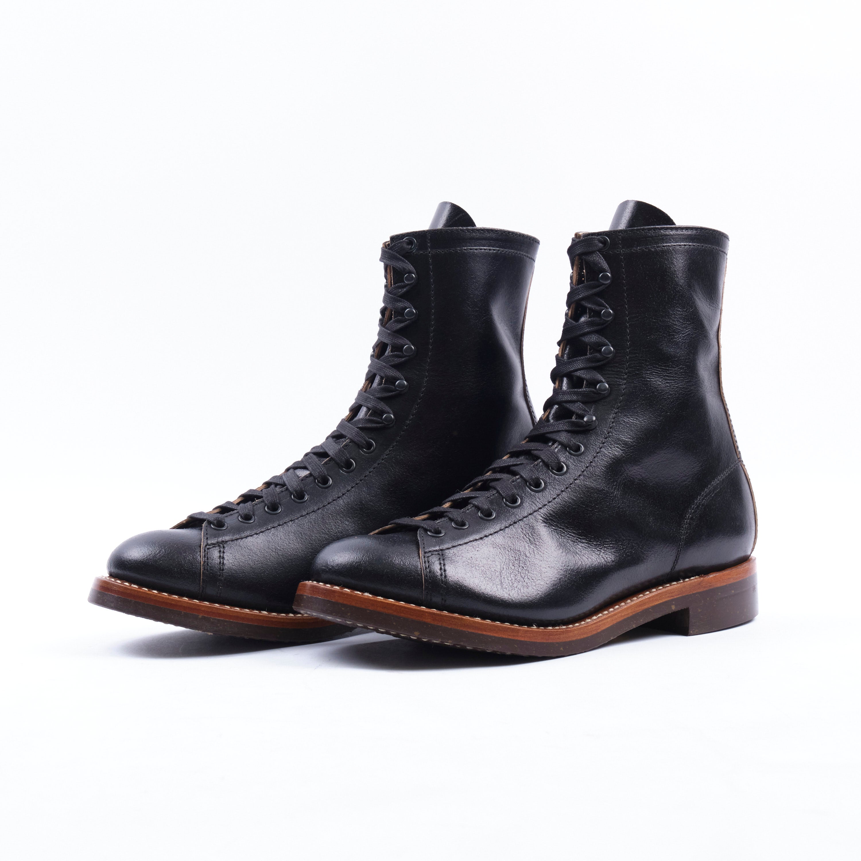 John Lofgren Fieldmaster Boot - Horween SHF Horsehide Black