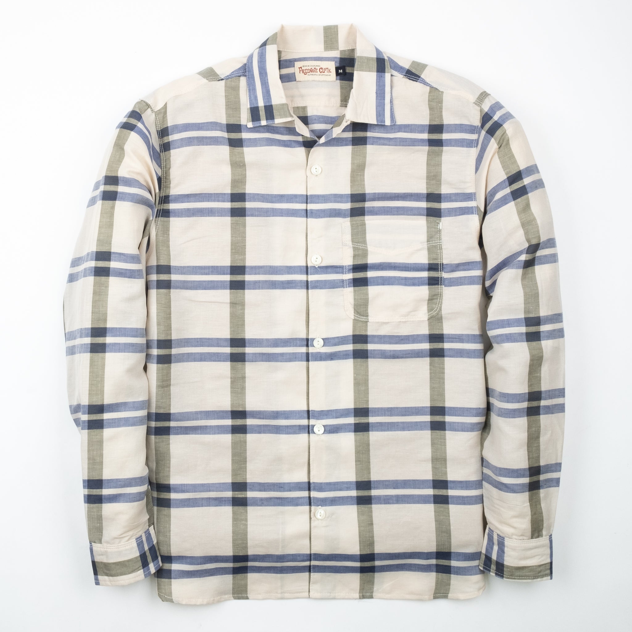 Hawaiian LS Chalk Plaid