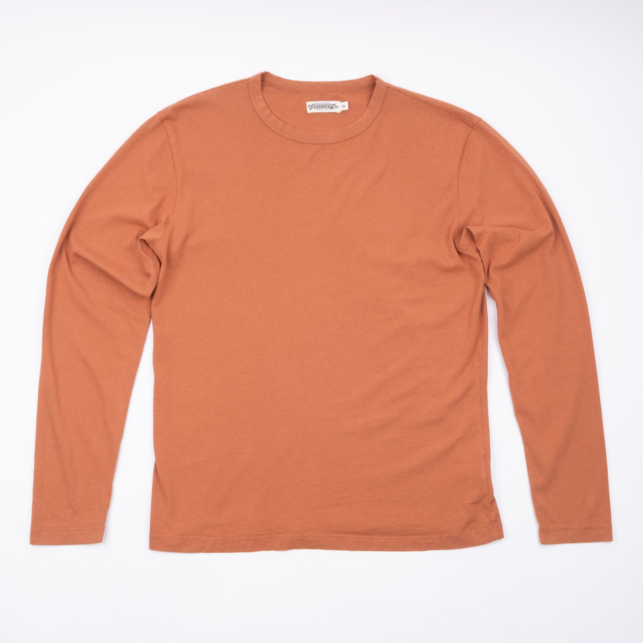 9 Ounce T-Shirt L/S <span> Rust </span>