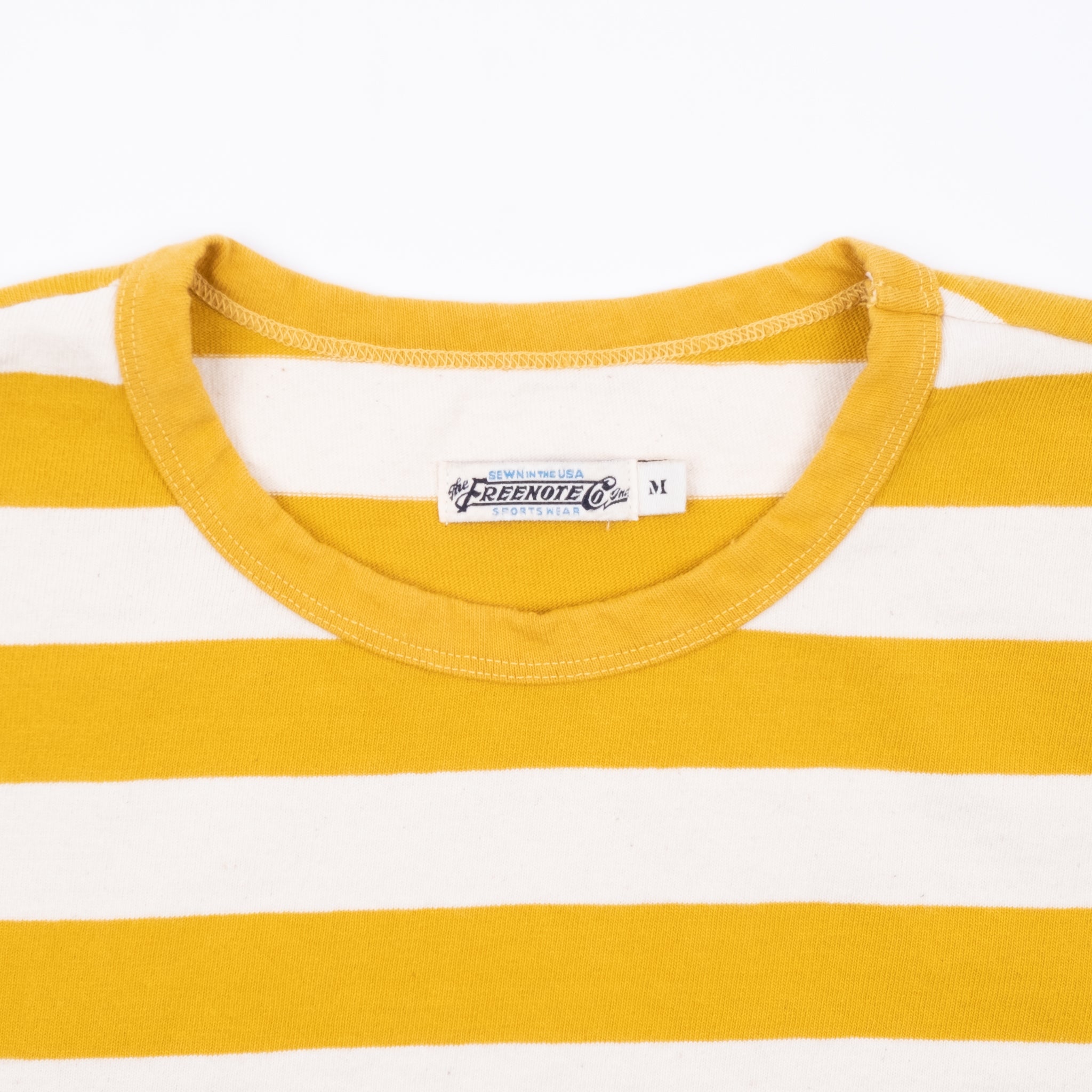 Shifter S/S Tee Mustard Stripe