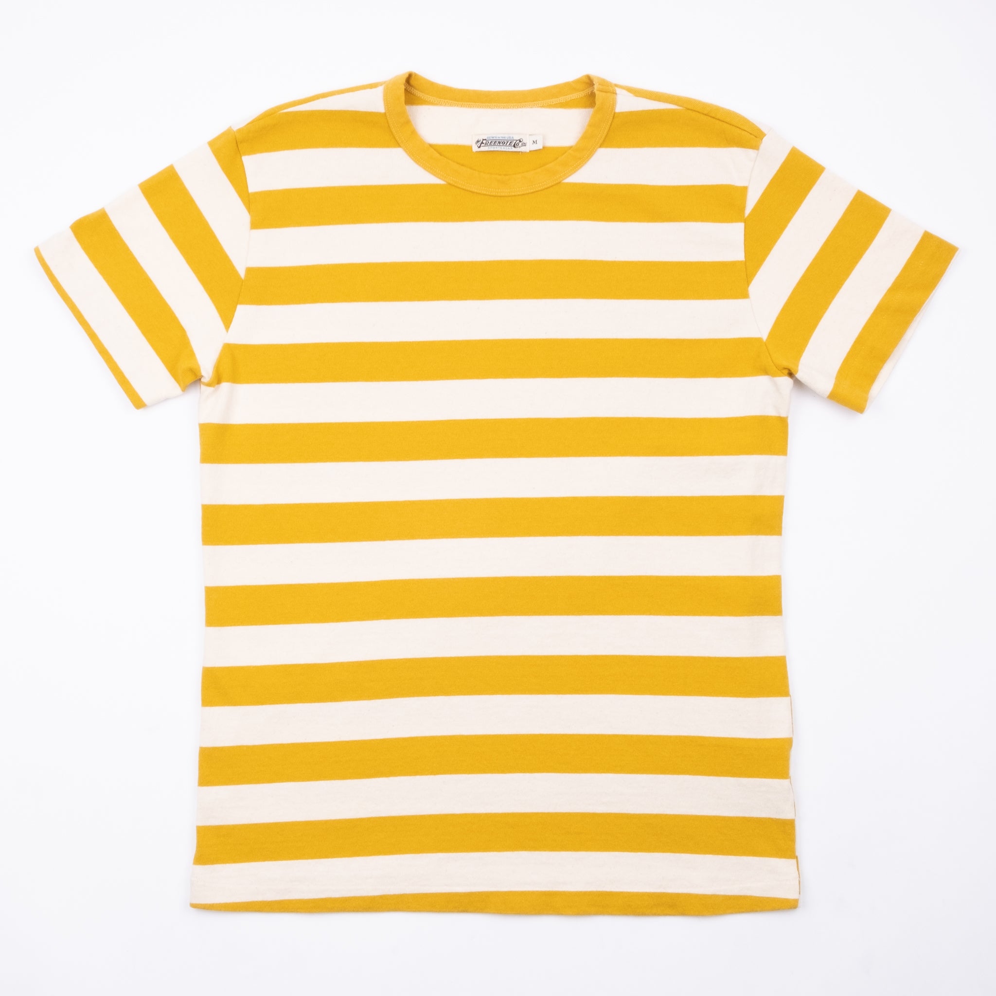 Shifter S/S Tee Mustard Stripe